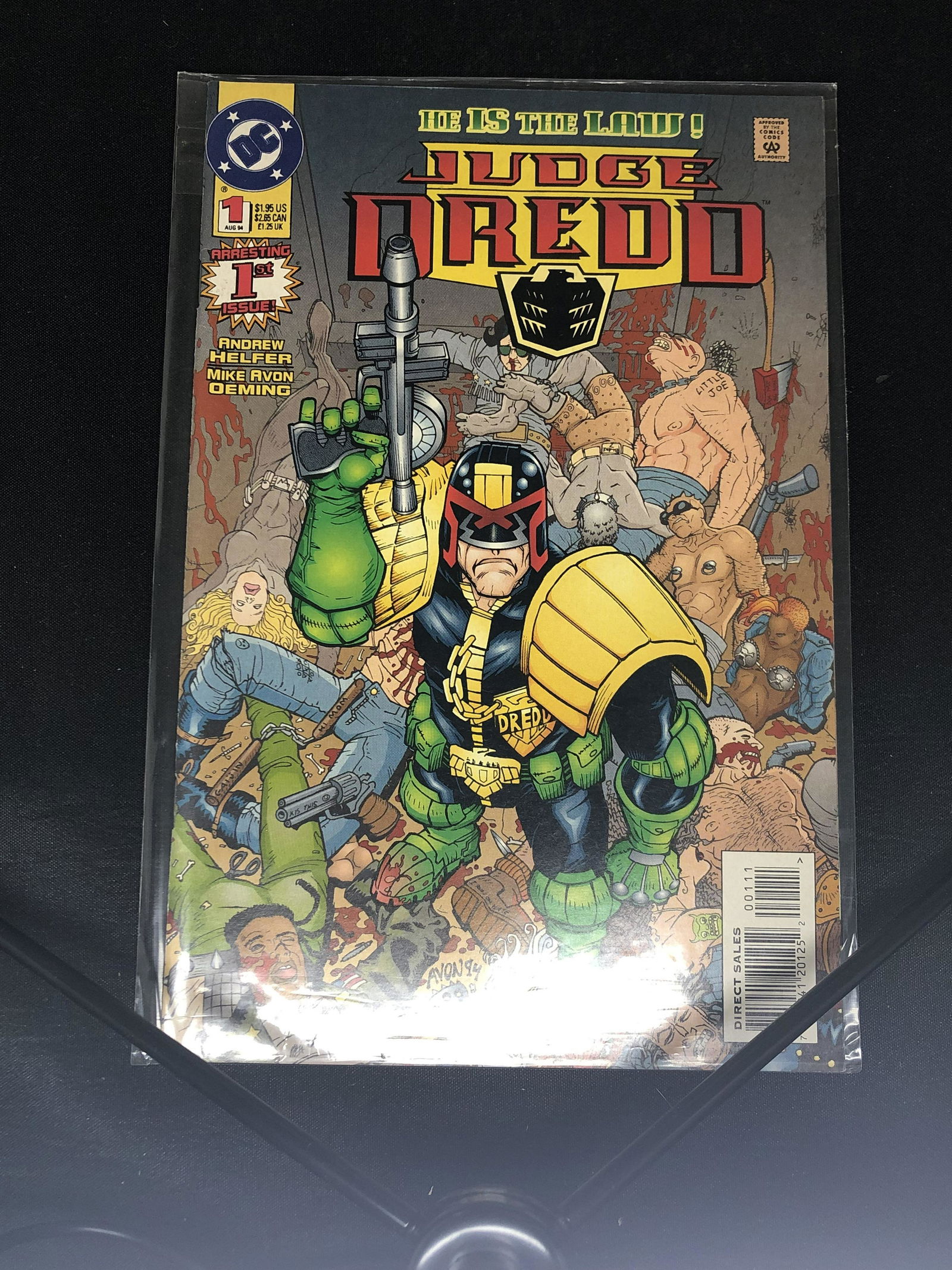 DC Judge Dredd Issue No. 1 Comic Book (1 of 1)