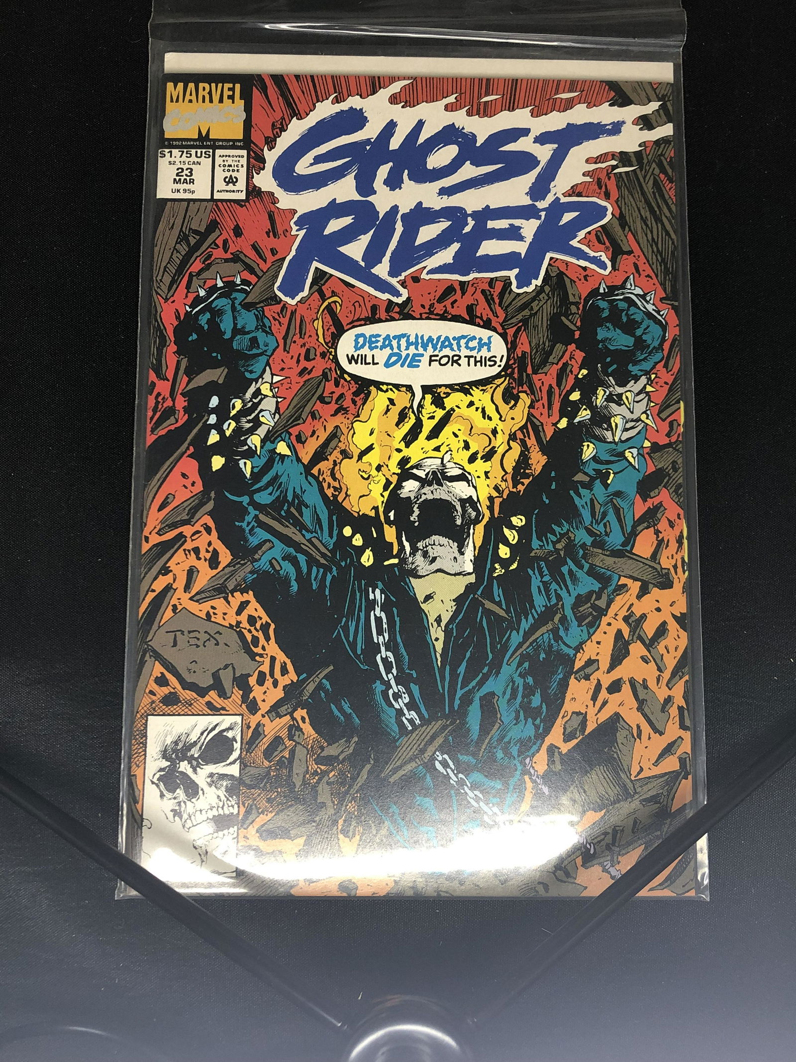 Marvel Ghost Rider Comic Book (1 of 1)