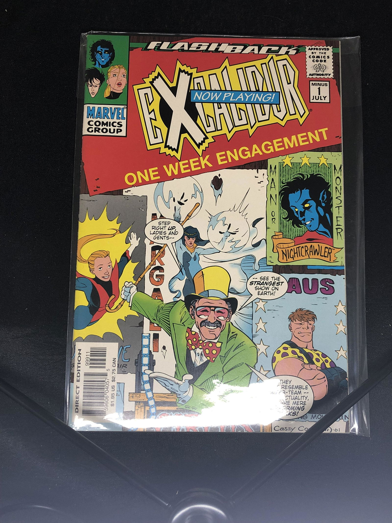 Marvel Excalibur Comic Book (1 of 1)