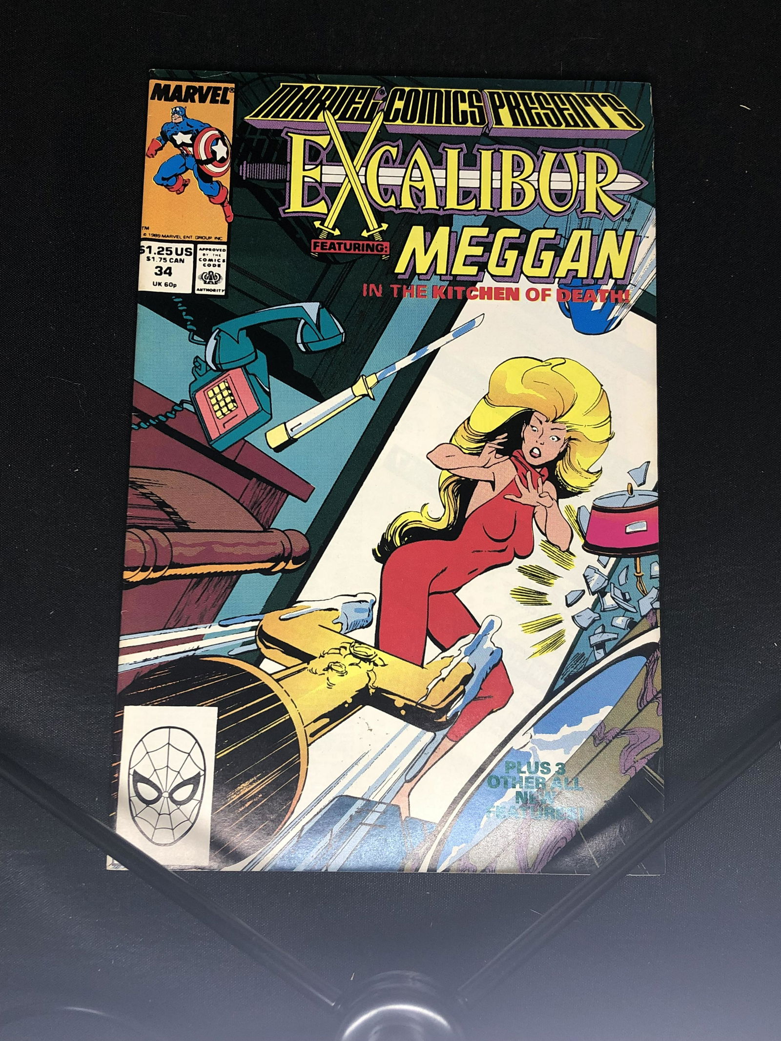 Marvel Excalibur Comic Book (1 of 1)