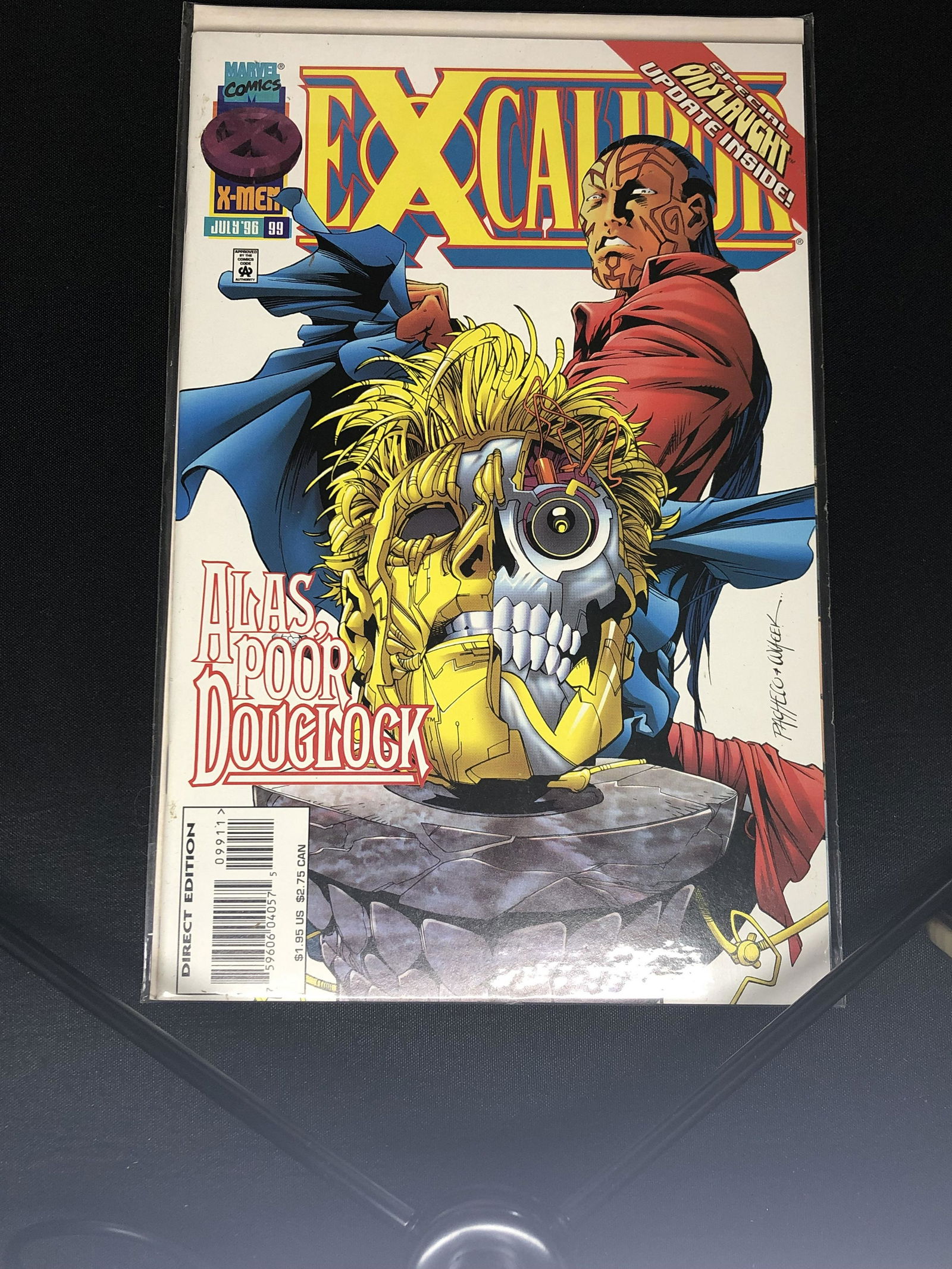 Marvel Excalibur Comic Book (1 of 1)