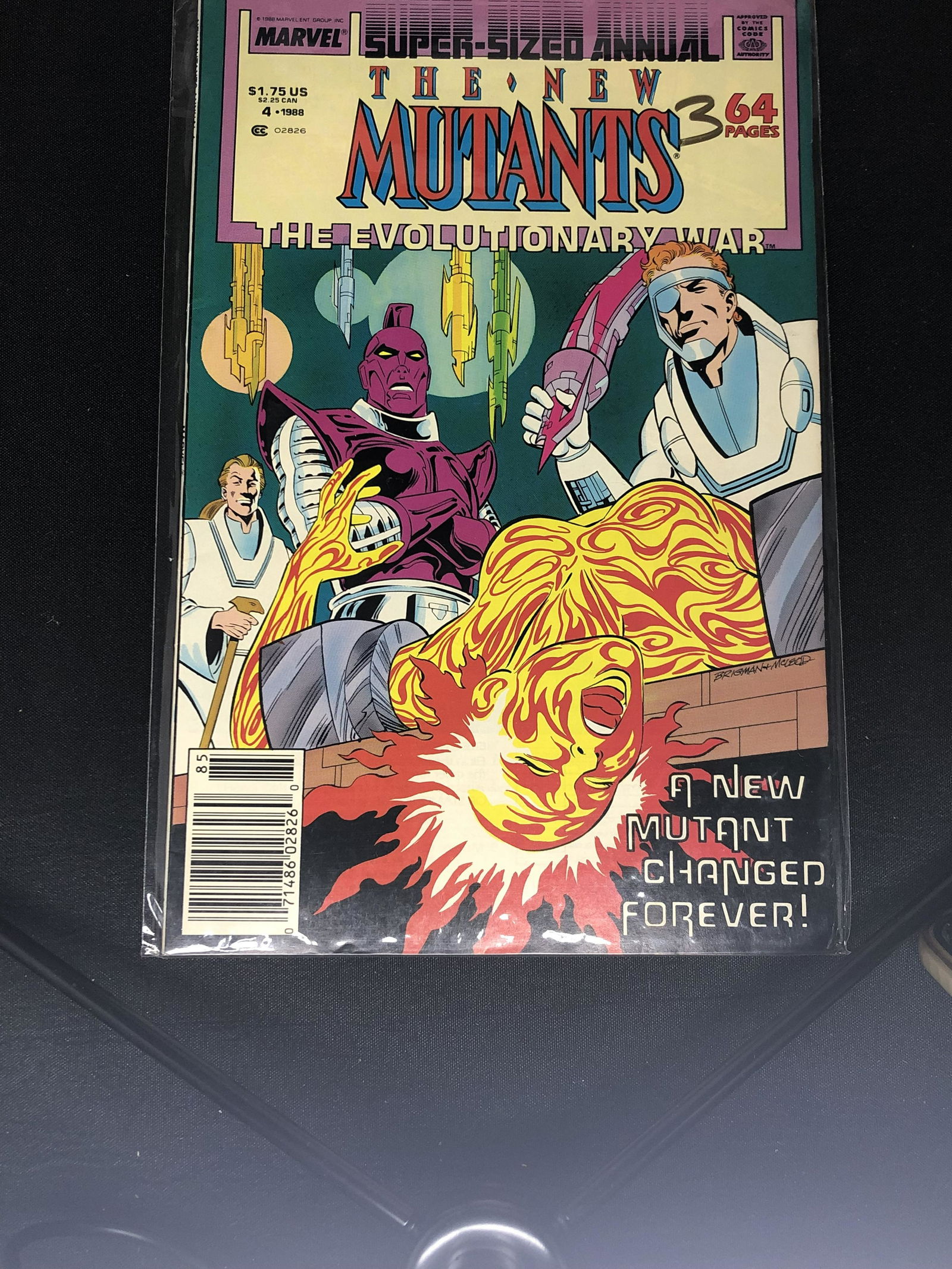 Marvel The New Mutants Comic Book (1 of 1)