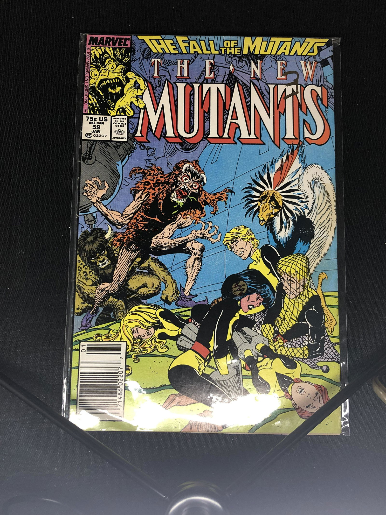 Marvel The New Mutants Comic Book (1 of 1)