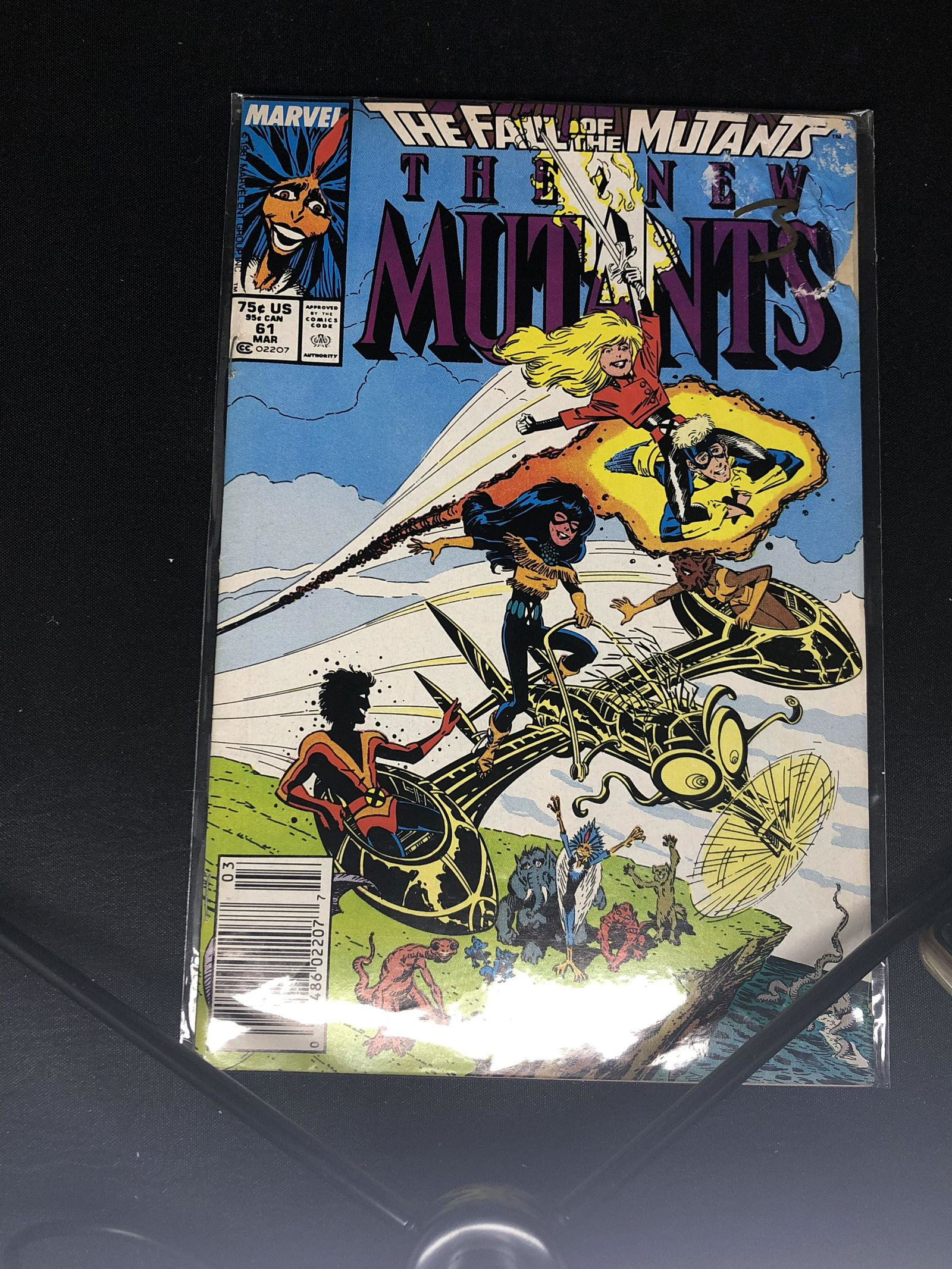 Marvel The New Mutants Comic Book (1 of 1)