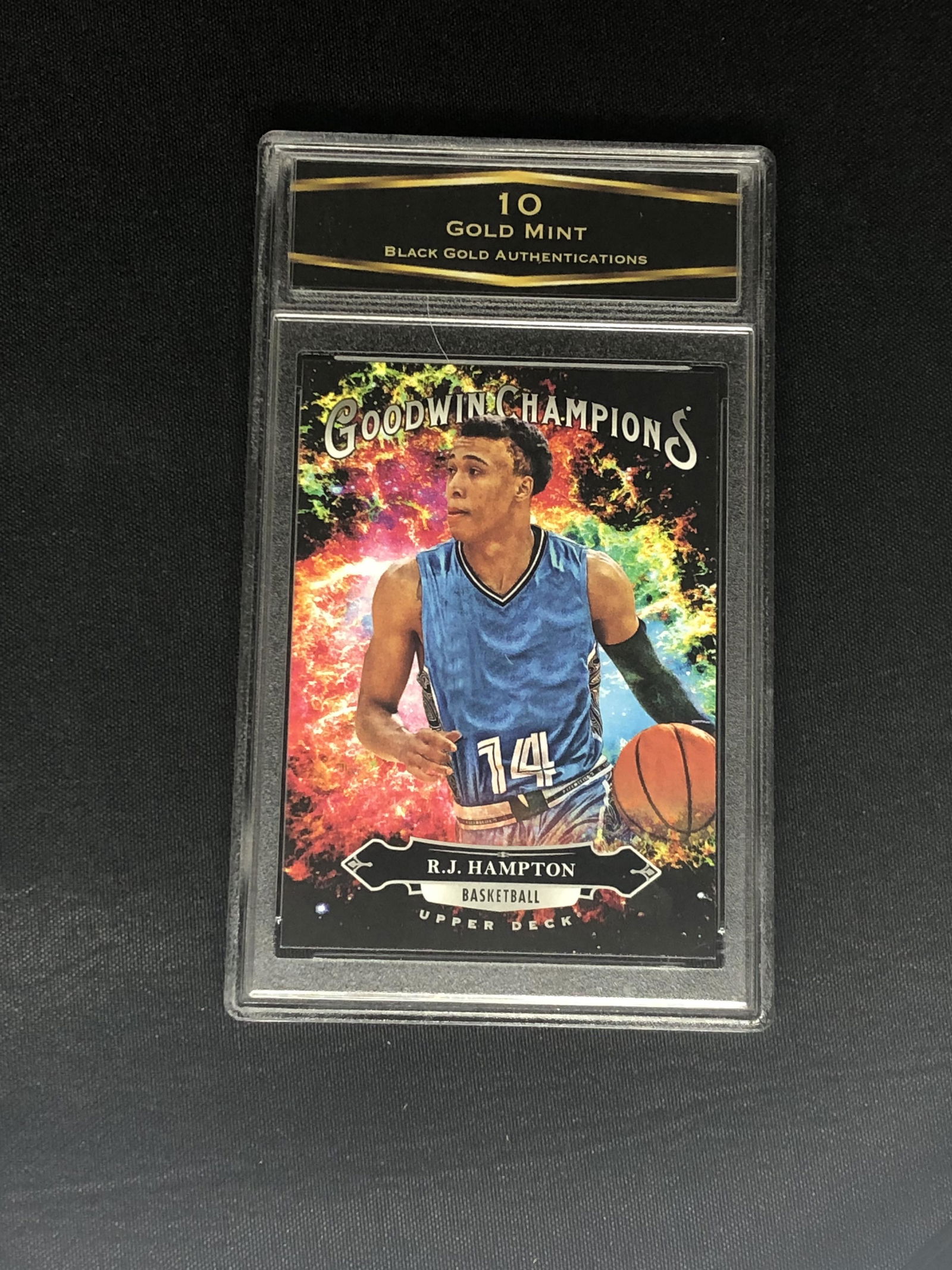 RJ Hampton BGA 10 Sports Card (1 of 1)