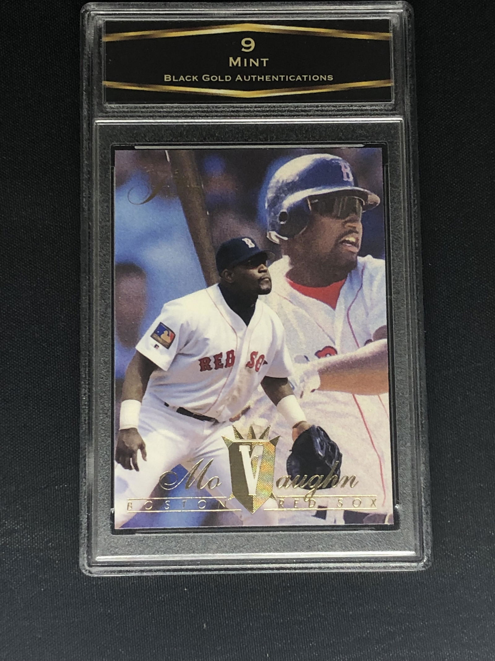 Mo Vaughn BGA 9 Sports Card (1 of 1)