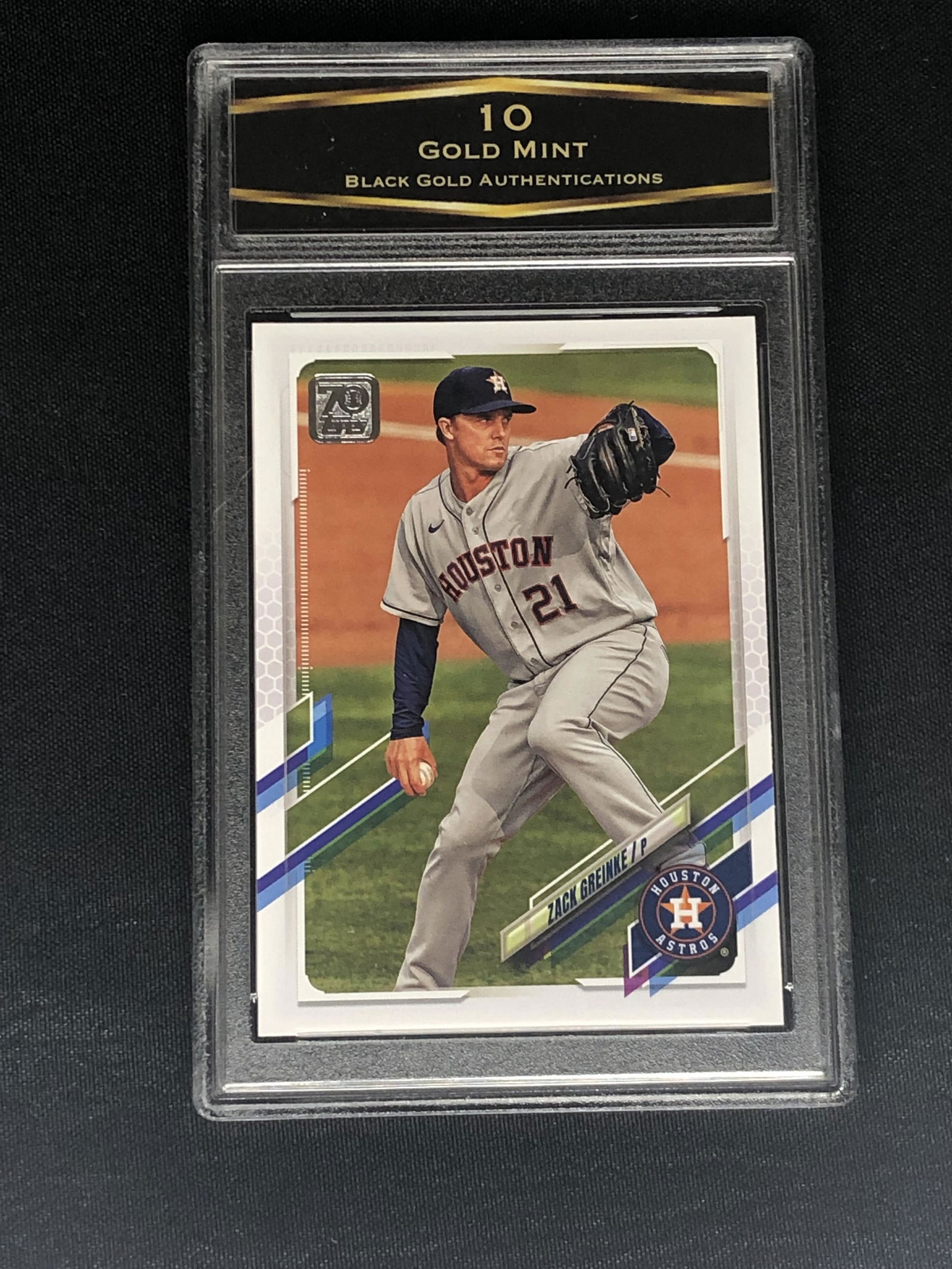 Zack Greinke BGA 10 Sports Card (1 of 1)