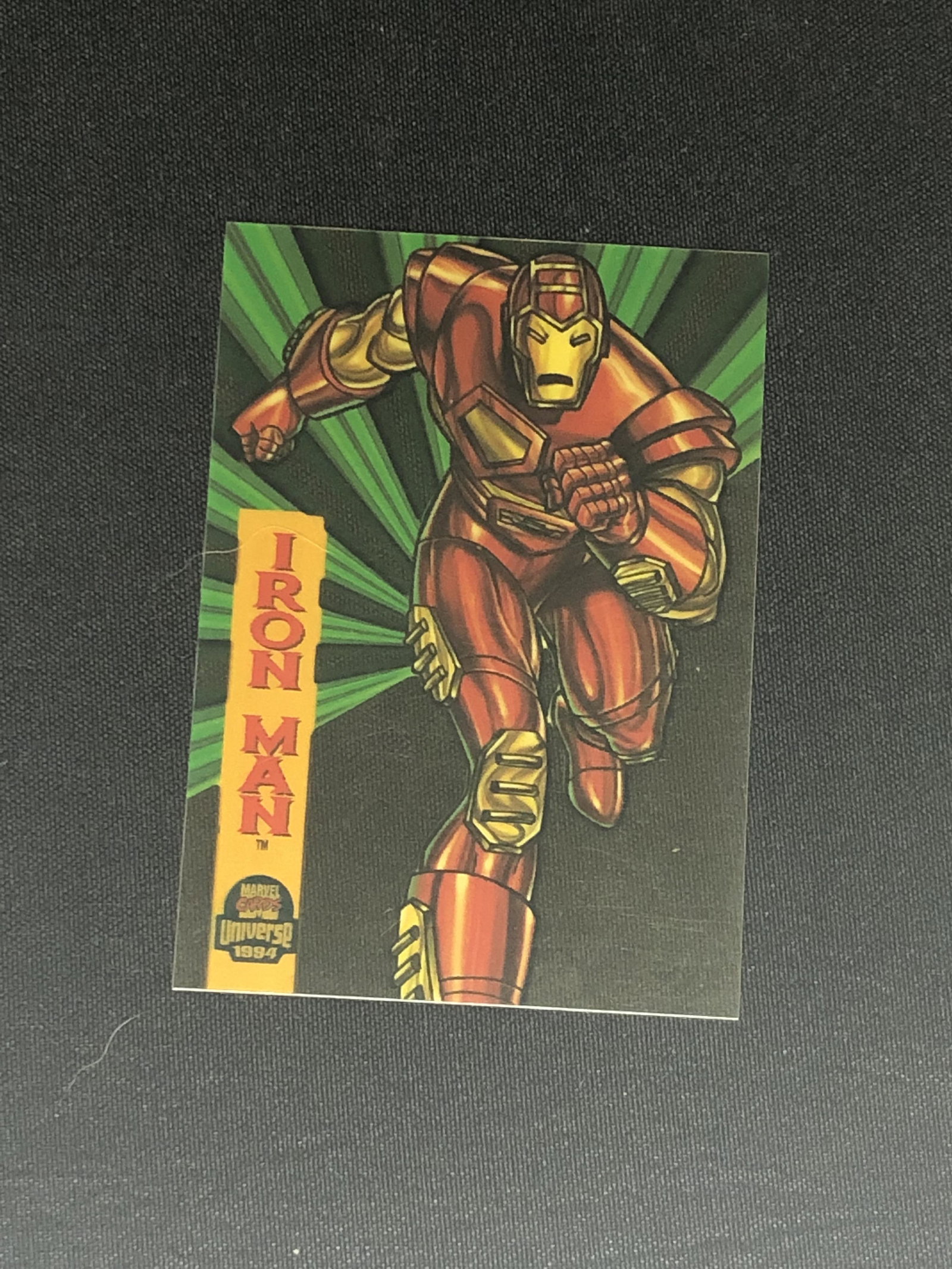 Iron Man Trading Card Single- in moderately played condition (1 of 1)