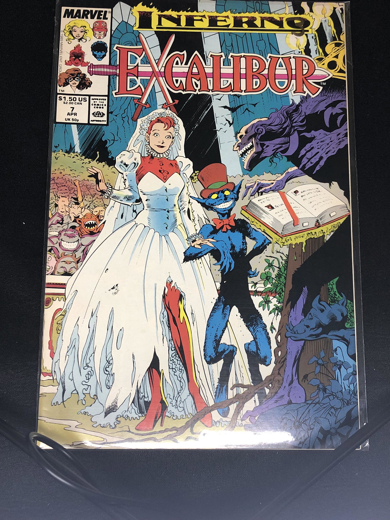 Marvel Excalibur Comic Book (1 of 1)