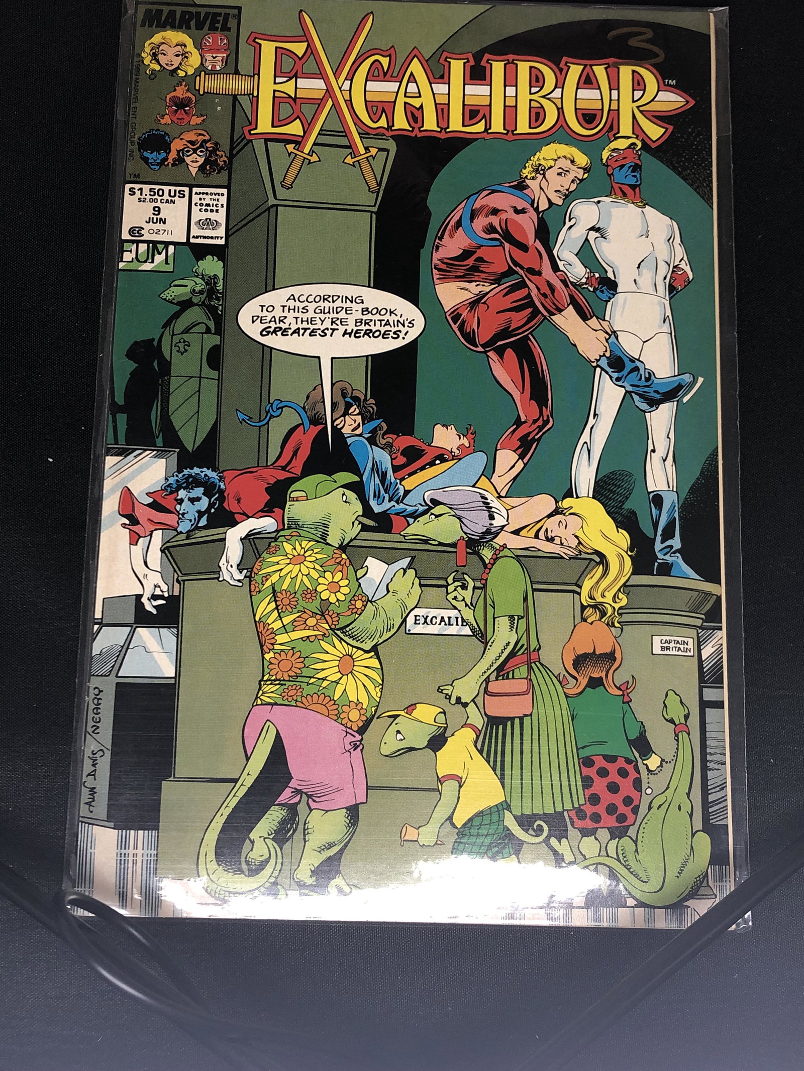 Marvel Excalibur Comic Book (1 of 1)
