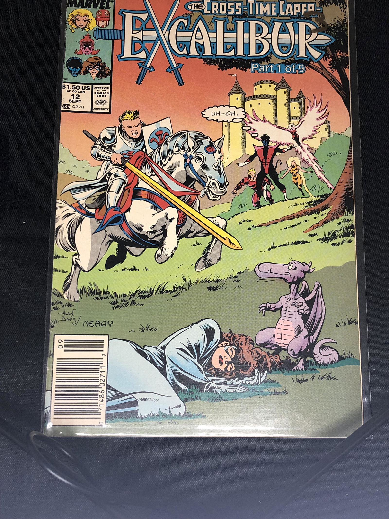 Marvel Excalibur Comic Book (1 of 1)
