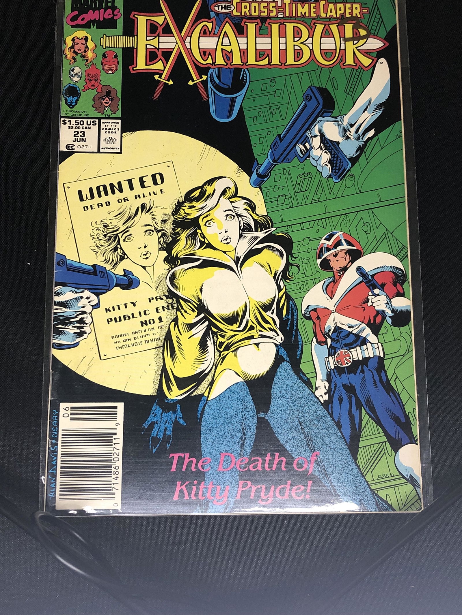 Marvel Excalibur Comic Book (1 of 1)