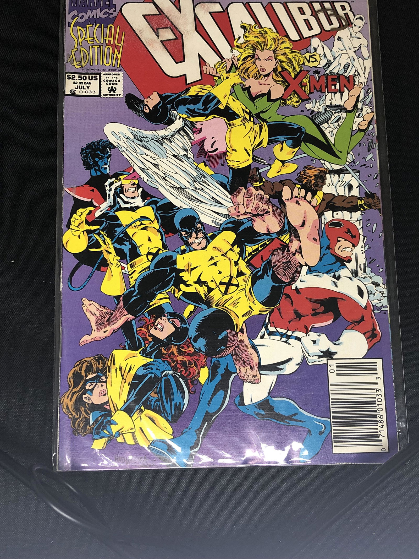 Marvel Excalibur Comic Book (1 of 1)