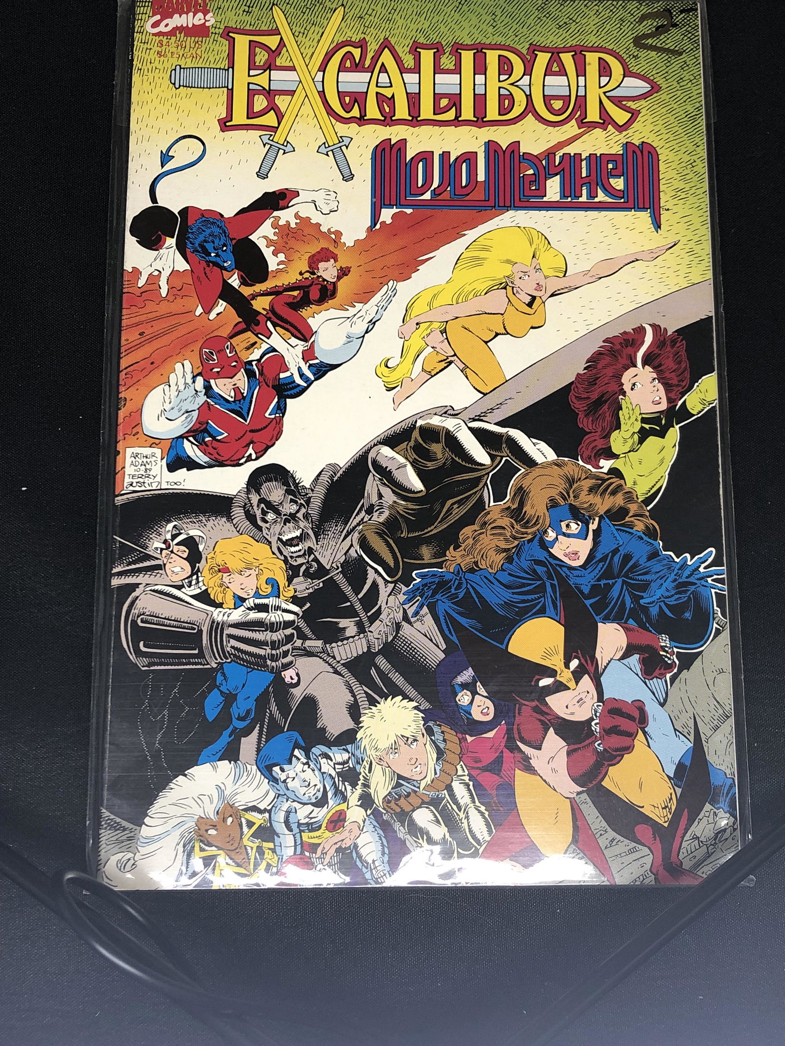 Marvel Excalibur Comic Book (1 of 1)