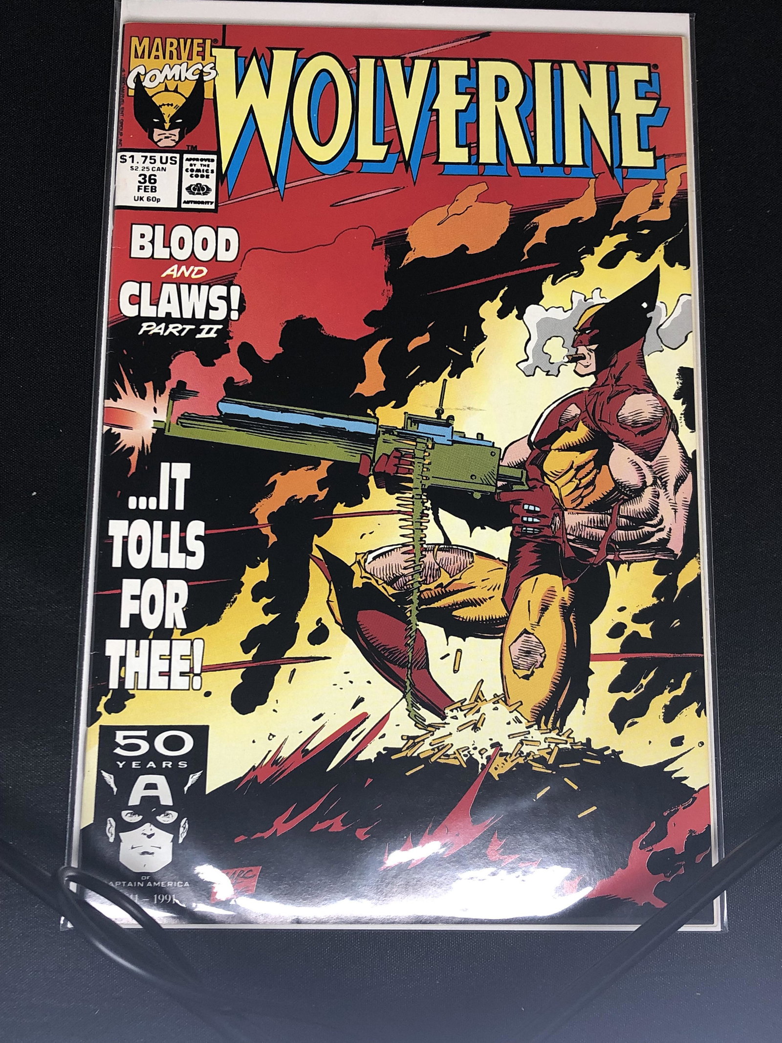Marvel Wolverine Comic Book (1 of 1)