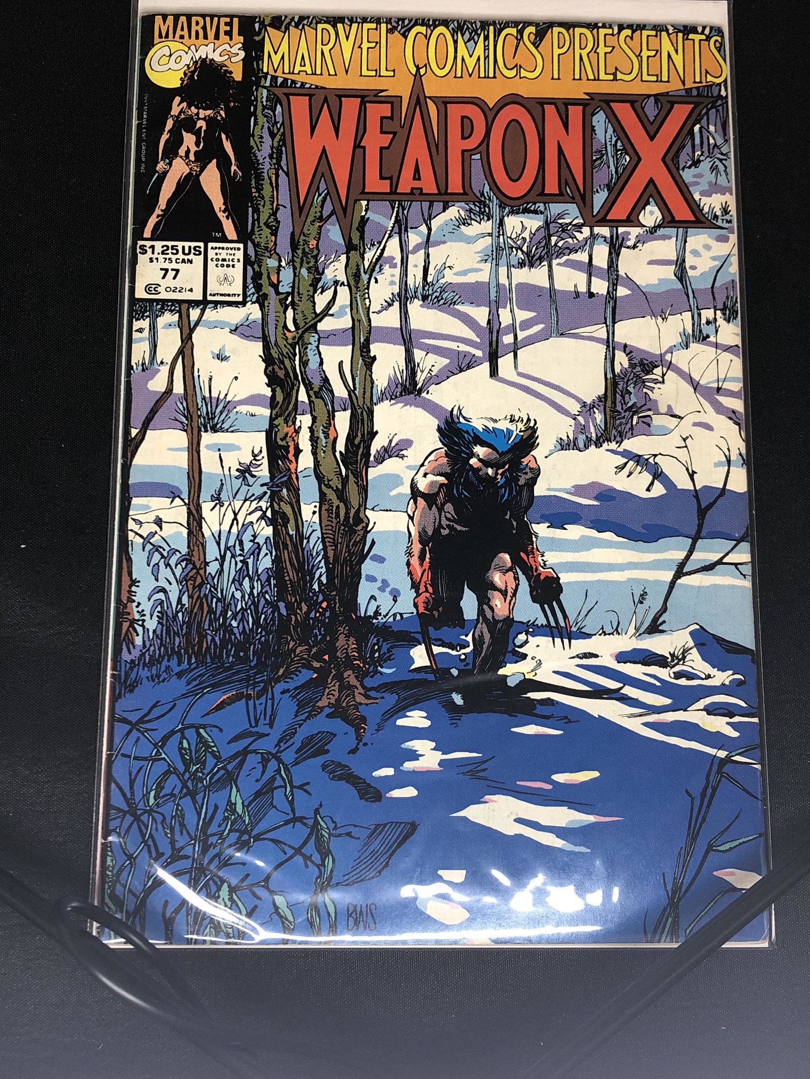 Marvel Weapon X Comic Book (1 of 1)