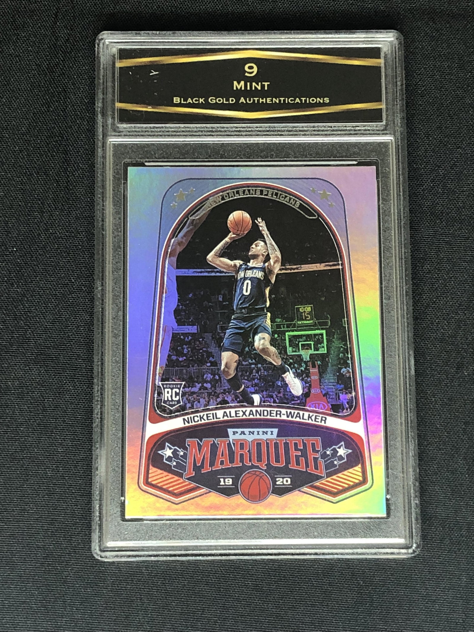 Nickeil Alexander- Walker BGA 9 Sports Card: Nickeil Alexander- Walker BGA 9 Sports Card