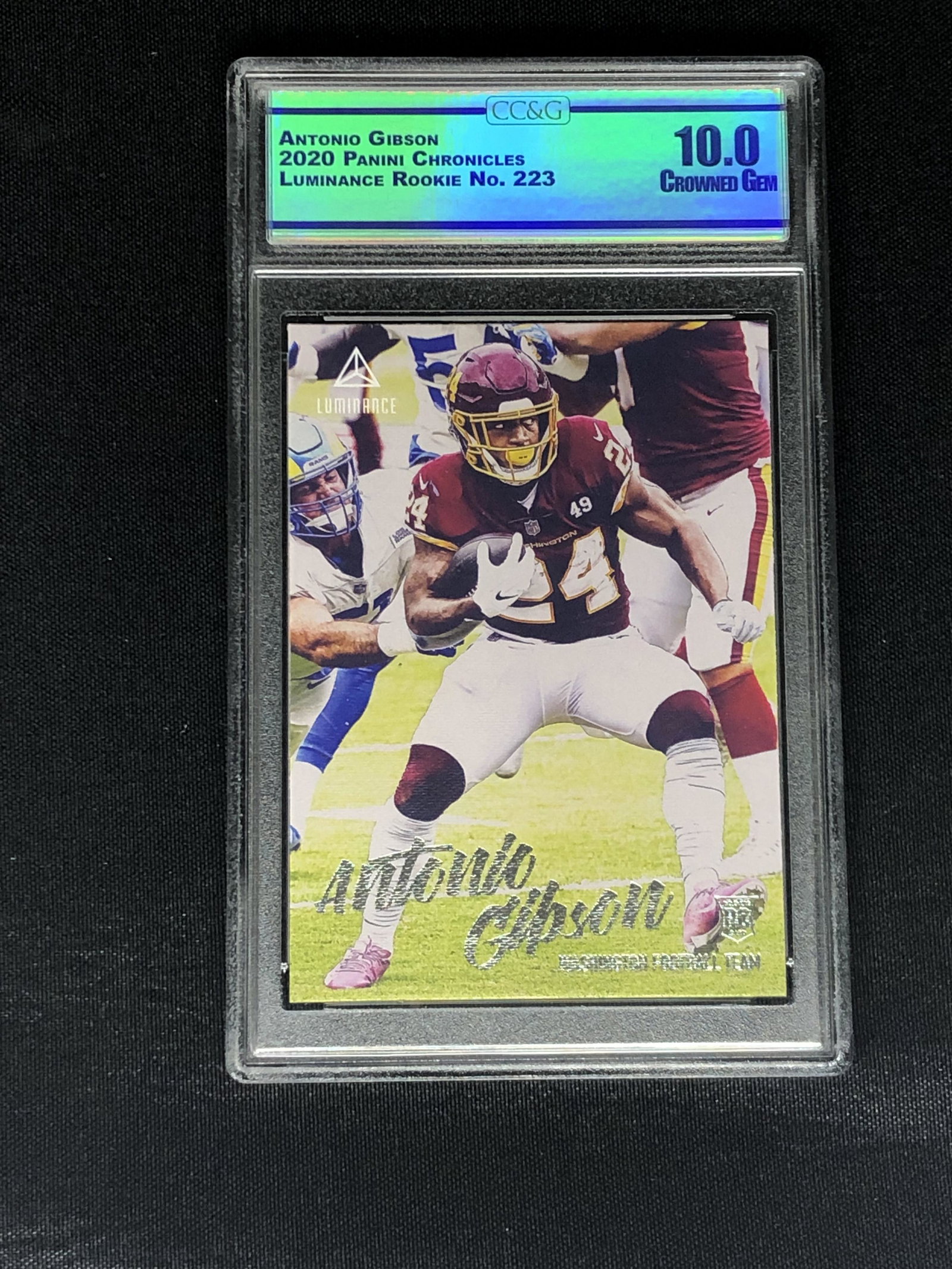 Antonio Gibson CC&G 10 Sports Card: Antonio Gibson CC&G 10 Sports Card