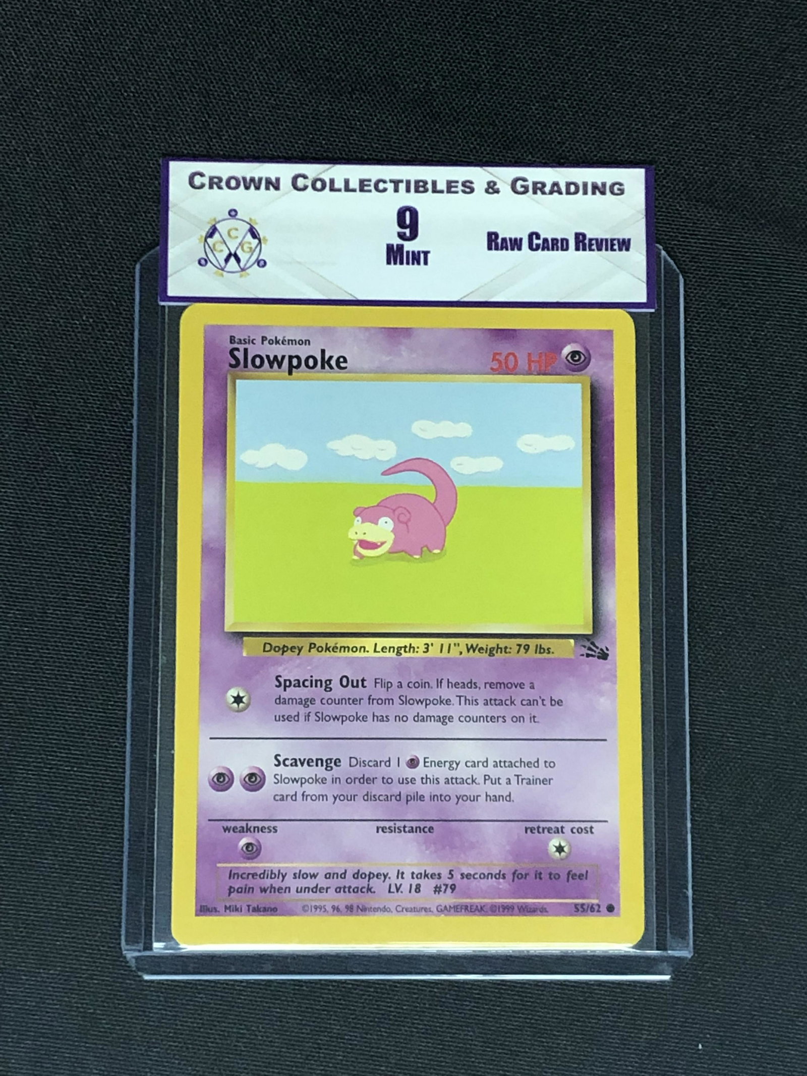 RCR Fossil Set Slowpoke CC&G 9: RCR Fossil Set Slowpoke CC&G 9