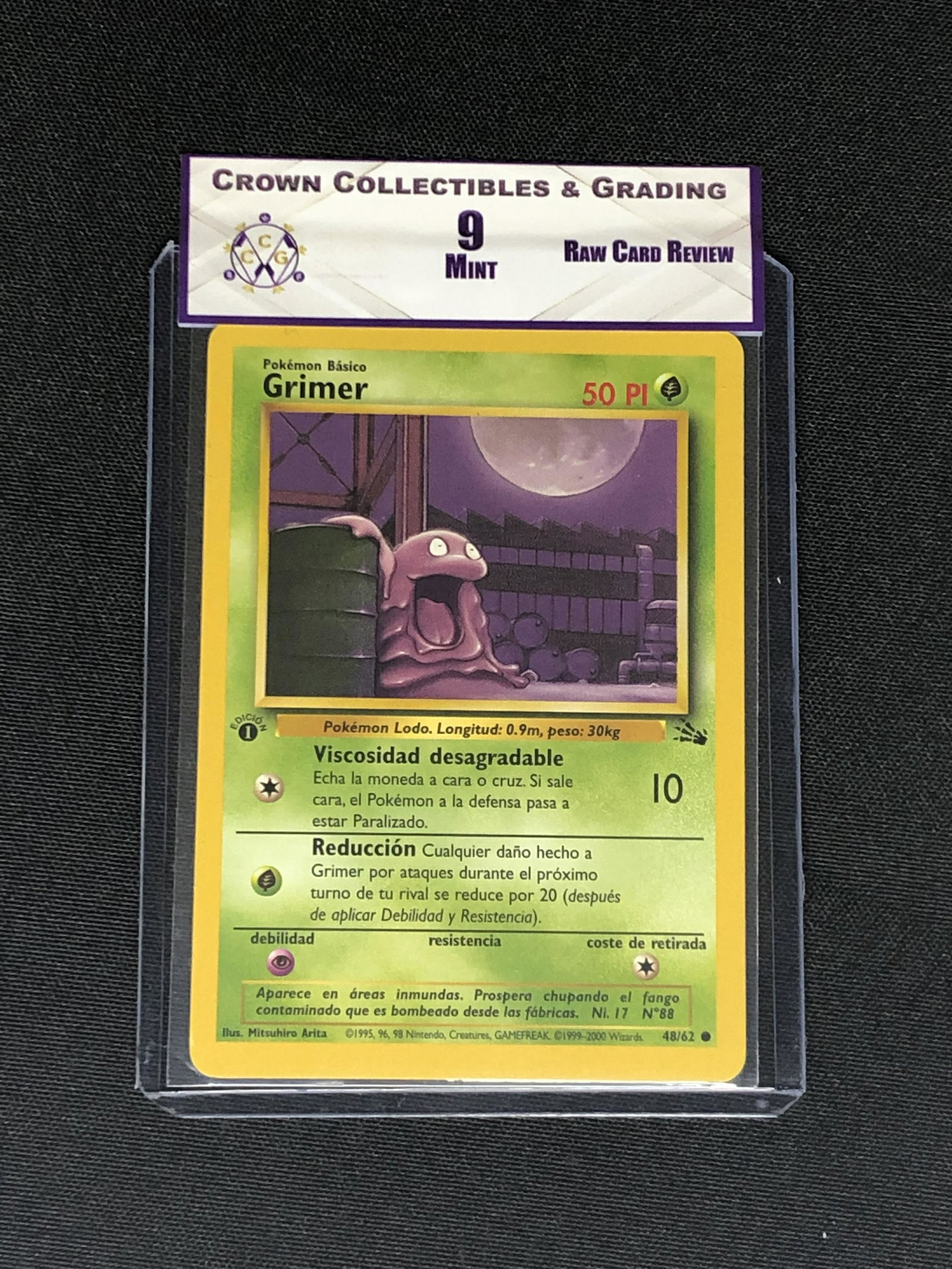 RCR 1st Ed Fossil Spanish Grimer CC&G 9: RCR 1st Ed Fossil Spanish Grimer CC&G 9