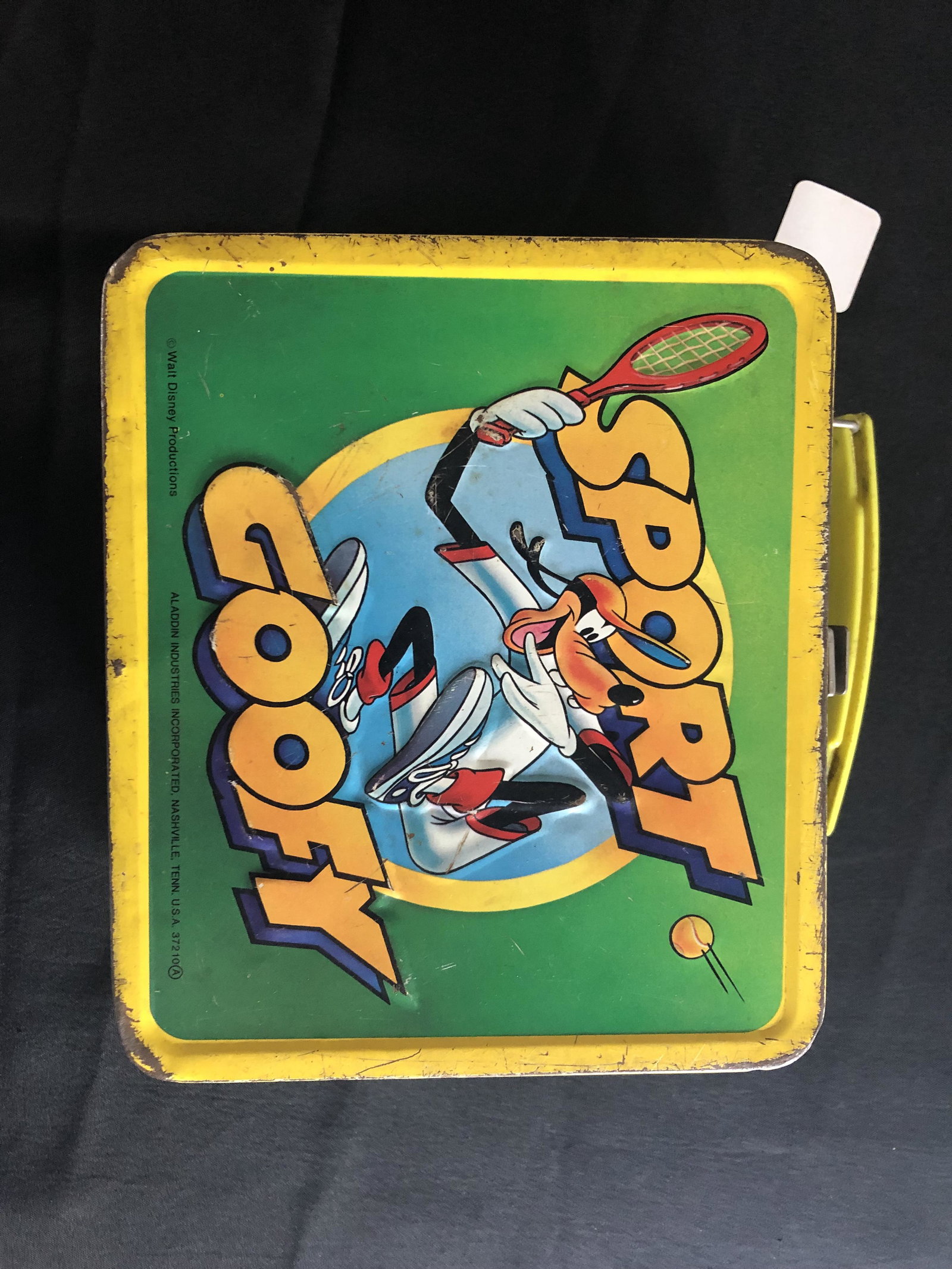 Vintage Collectible Goofy Lunch Box - Has some rust damage: Vintage Collectible Goofy Lunch Box - Has some rust damage