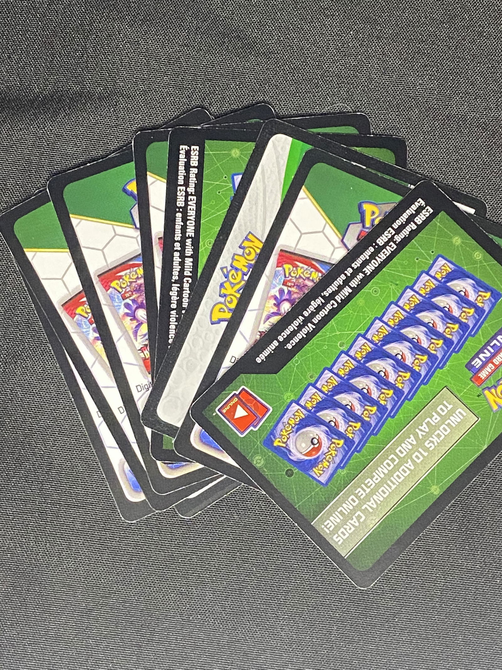 Lof of Pokemon Code Cards (1 of 1)