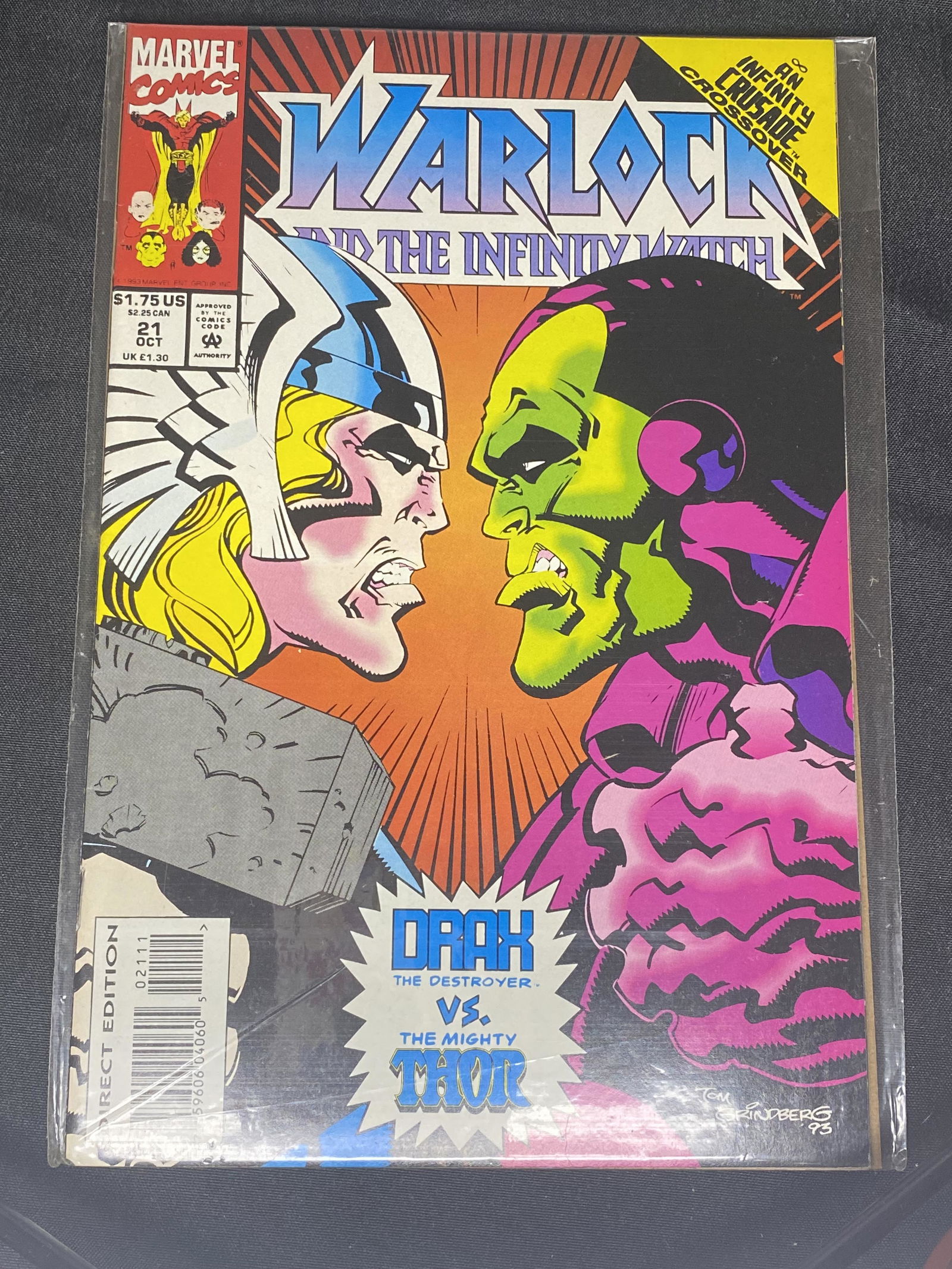 Marvel Warlock Comic Book (1 of 1)