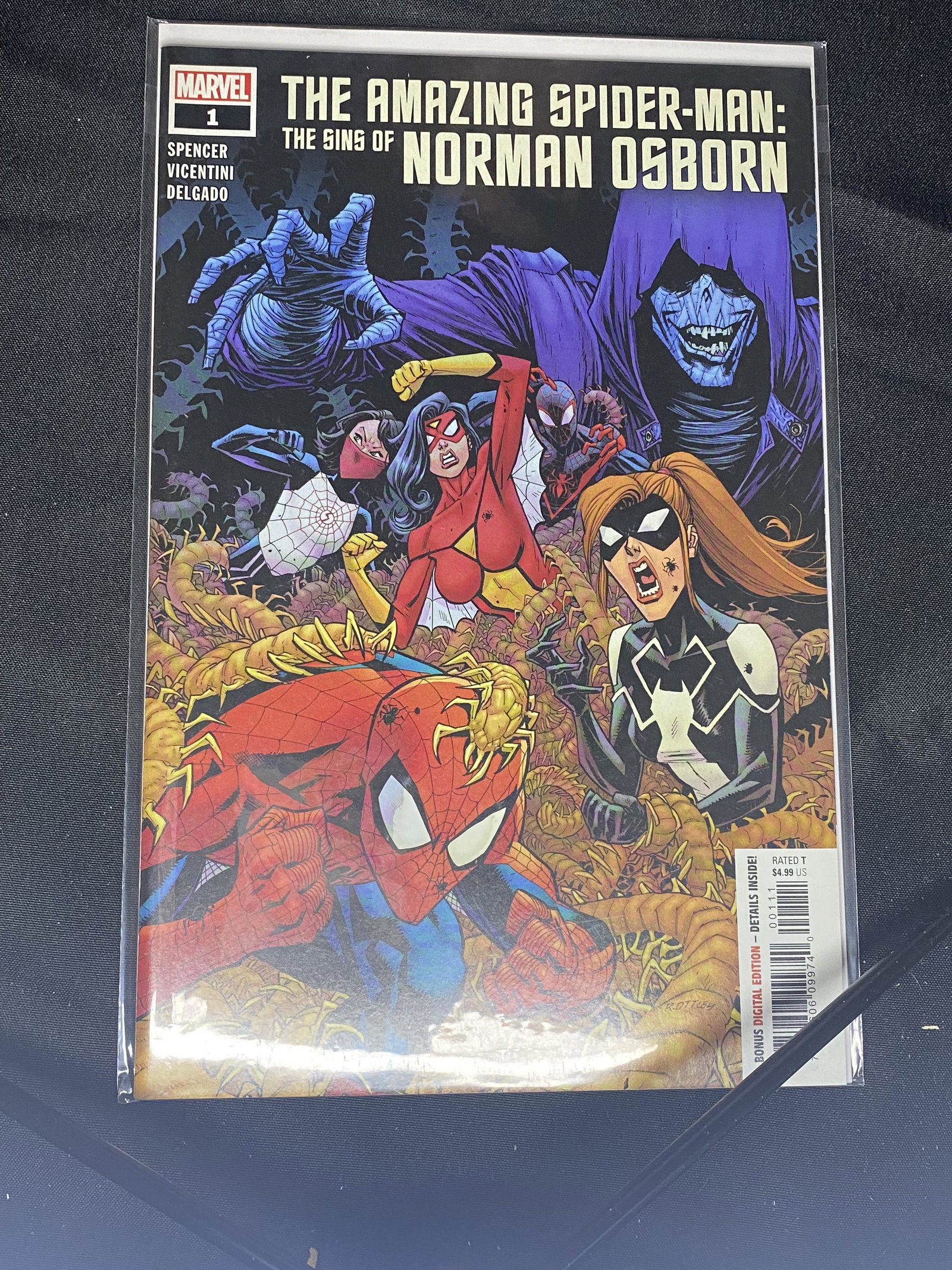 Marvel Spiderman Issue No. 1 Comic Book (1 of 1)