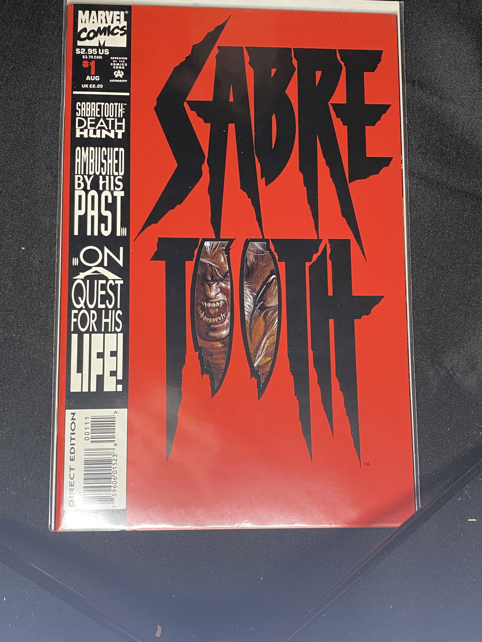 Marvel Sabretooth Issue No. 1 Comic Book (1 of 1)