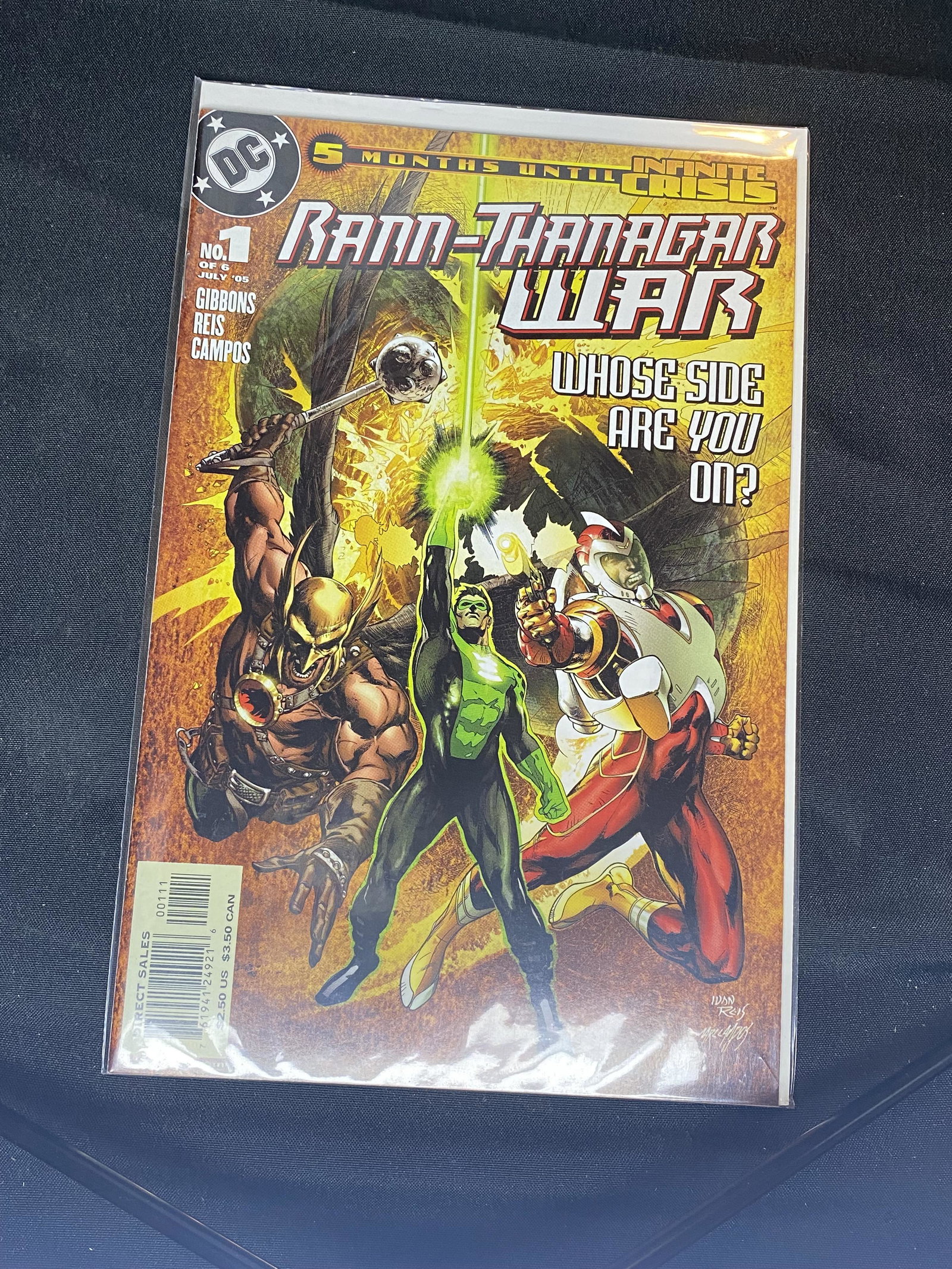 DC Rann-Thanagar War Issue No. 1 Comic Book (1 of 1)