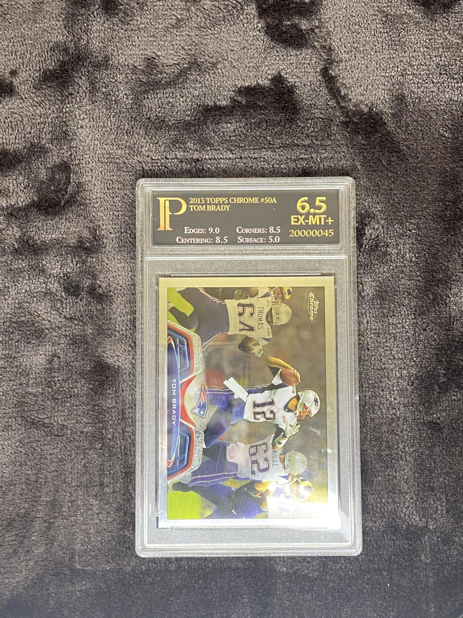 Tom Brady Prime Grading 6.5 Sports Card (1 of 1)