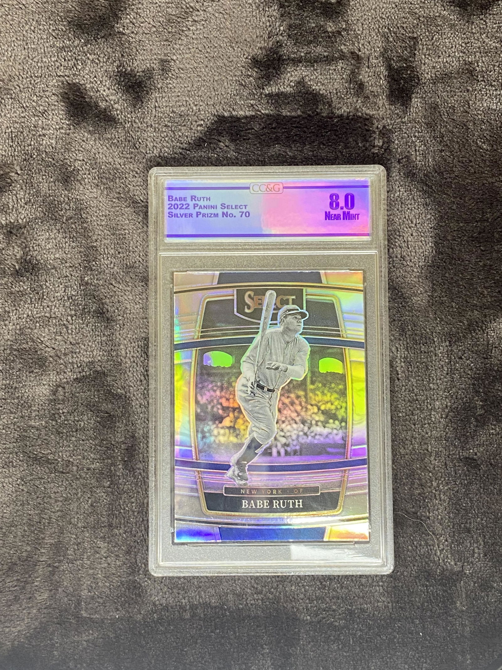 Babe Ruth CC&G 8 Sports Card: Babe Ruth CC&G 8 Sports Card