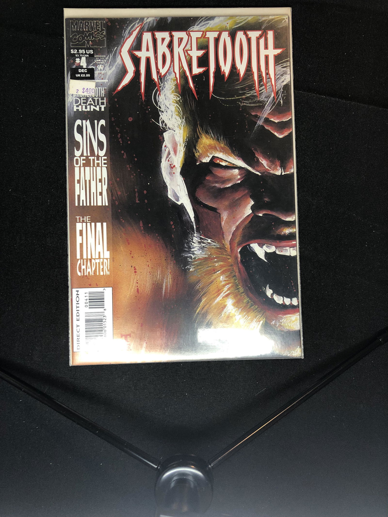 Marvel Sabretooth Issue No. 1 Comic Book (1 of 1)