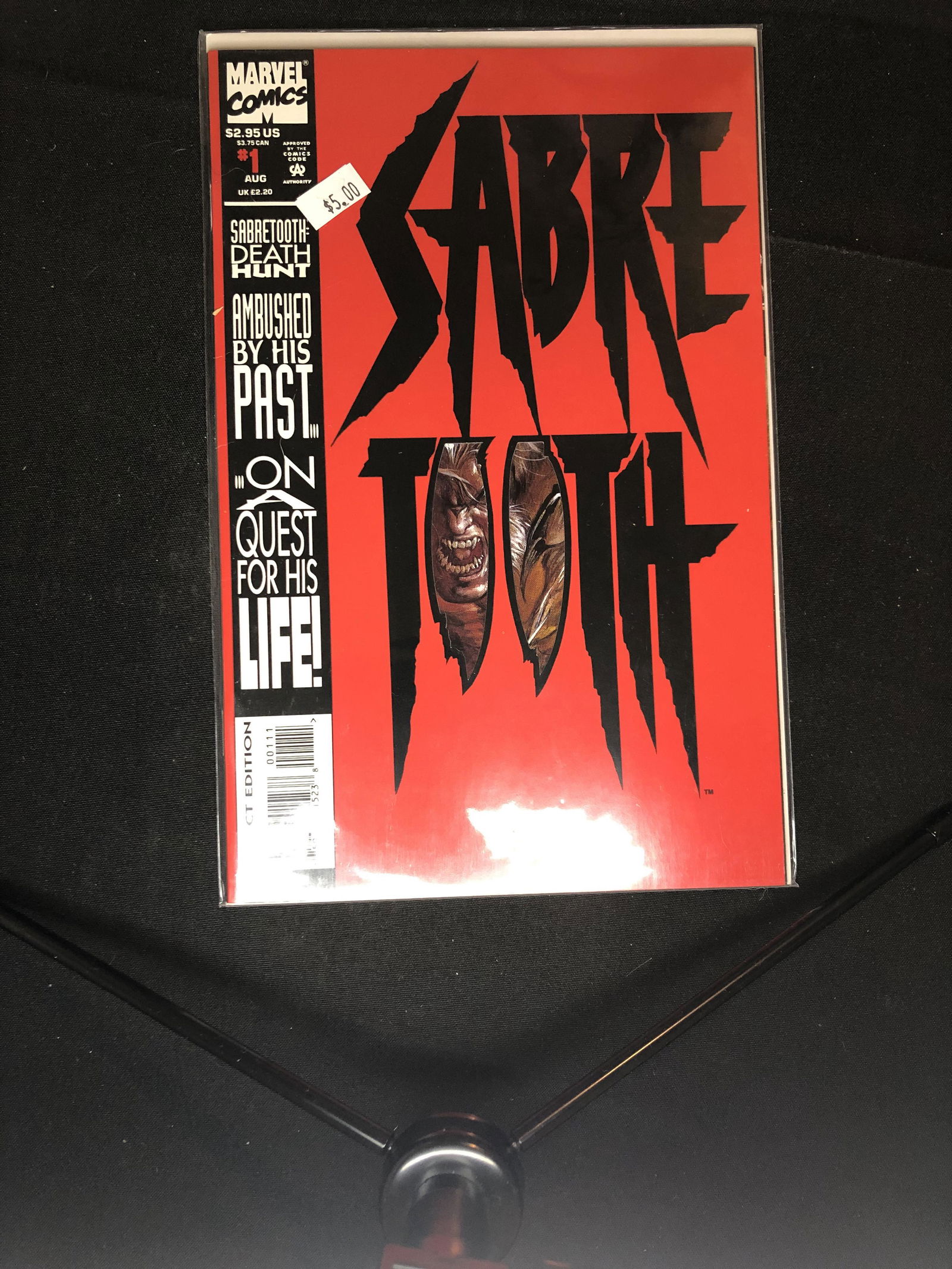 Marvel Sabretooth Issue No. 1 Comic Book (1 of 1)