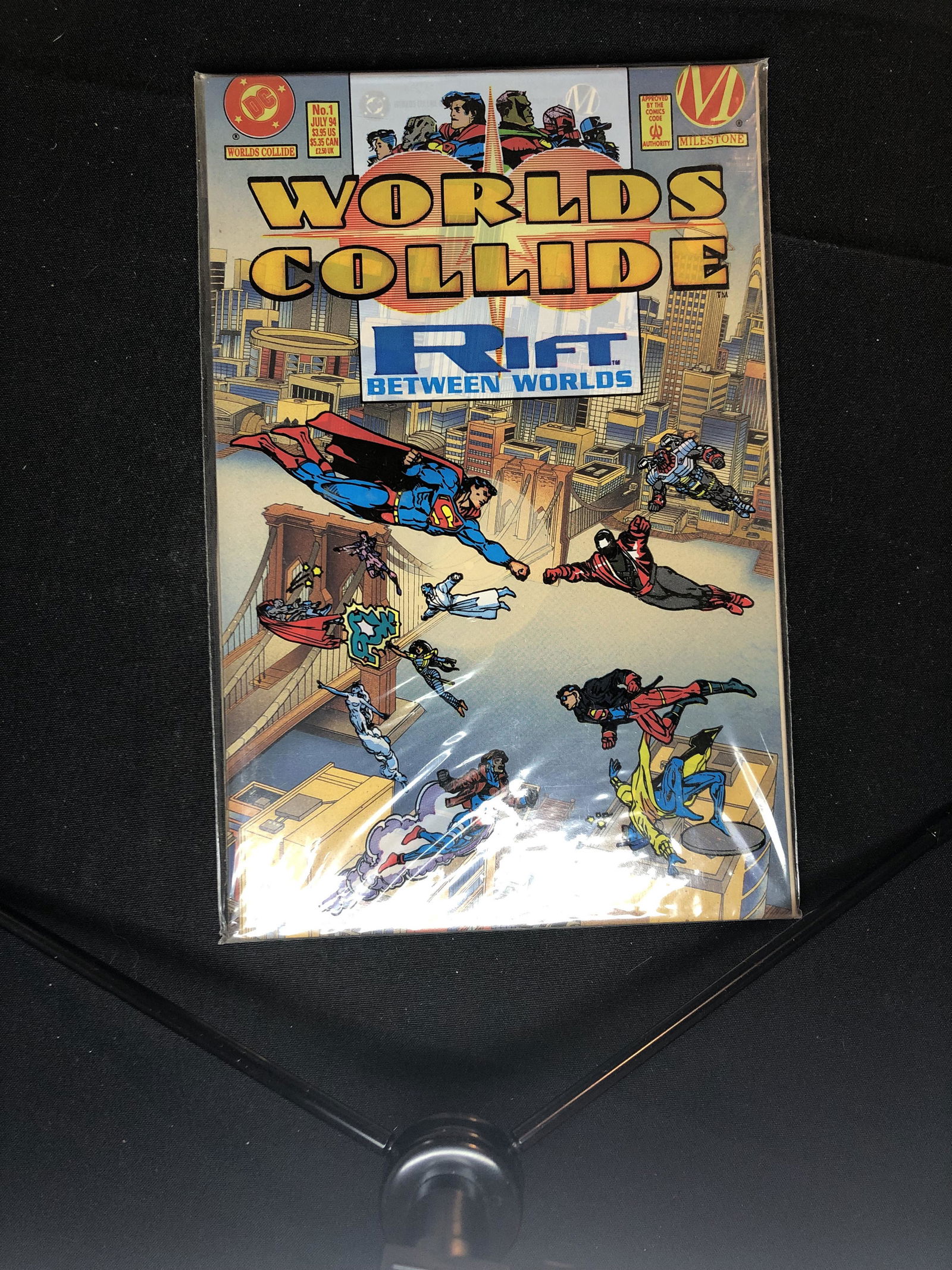 DC Worlds Collide Comic Book (1 of 1)