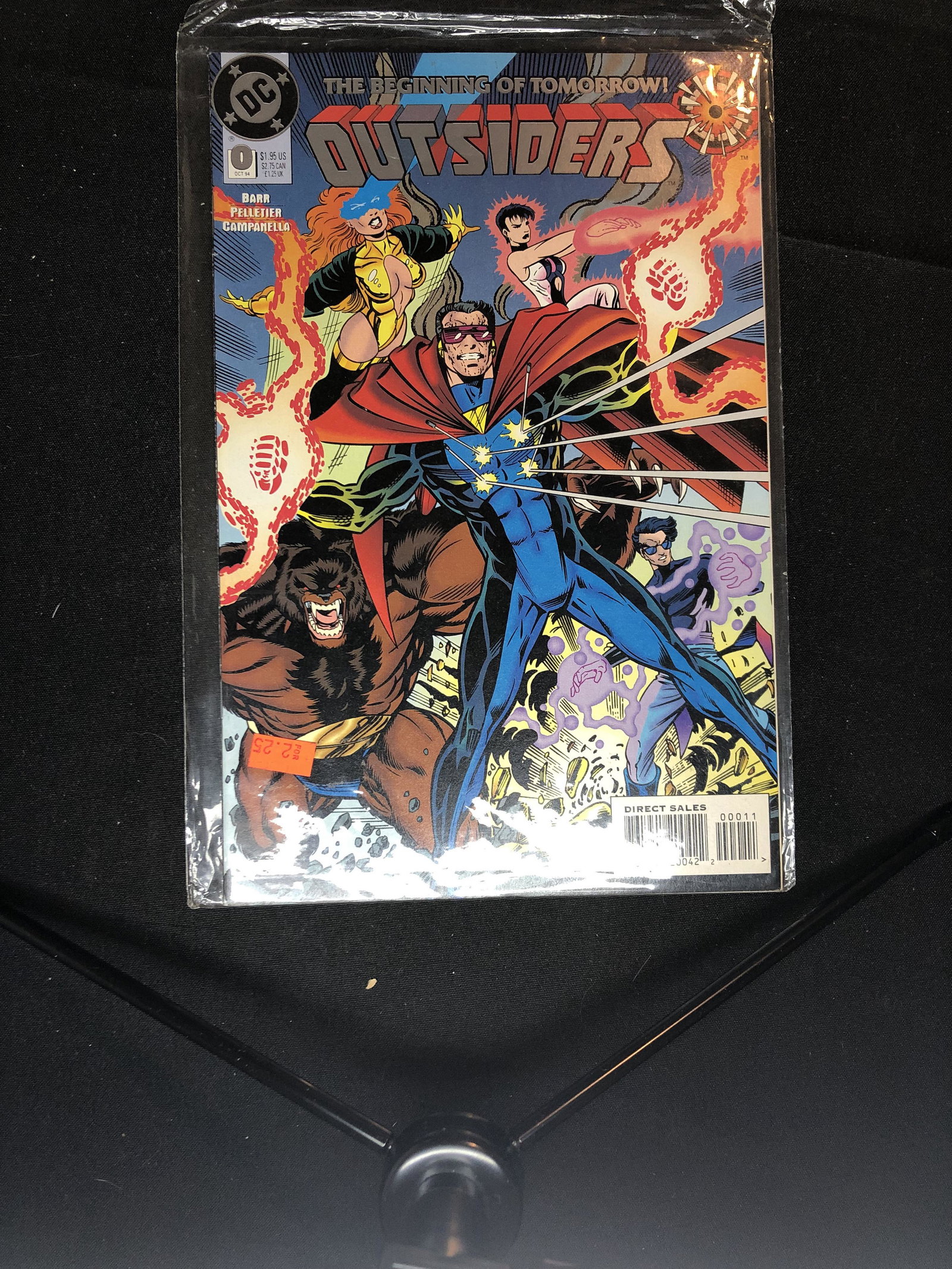 DC Outsiders Issue No. 0 Comic Book (1 of 1)