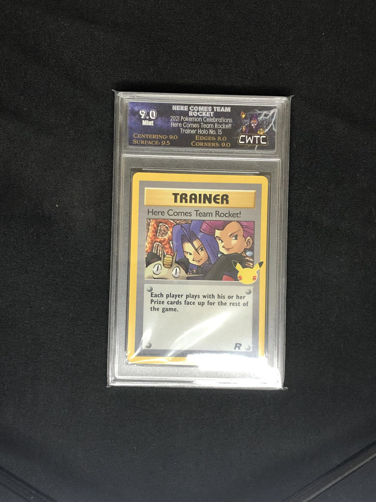 Here Comes Team Rocket! CWTC 9 Pokemon Card (1 of 1)