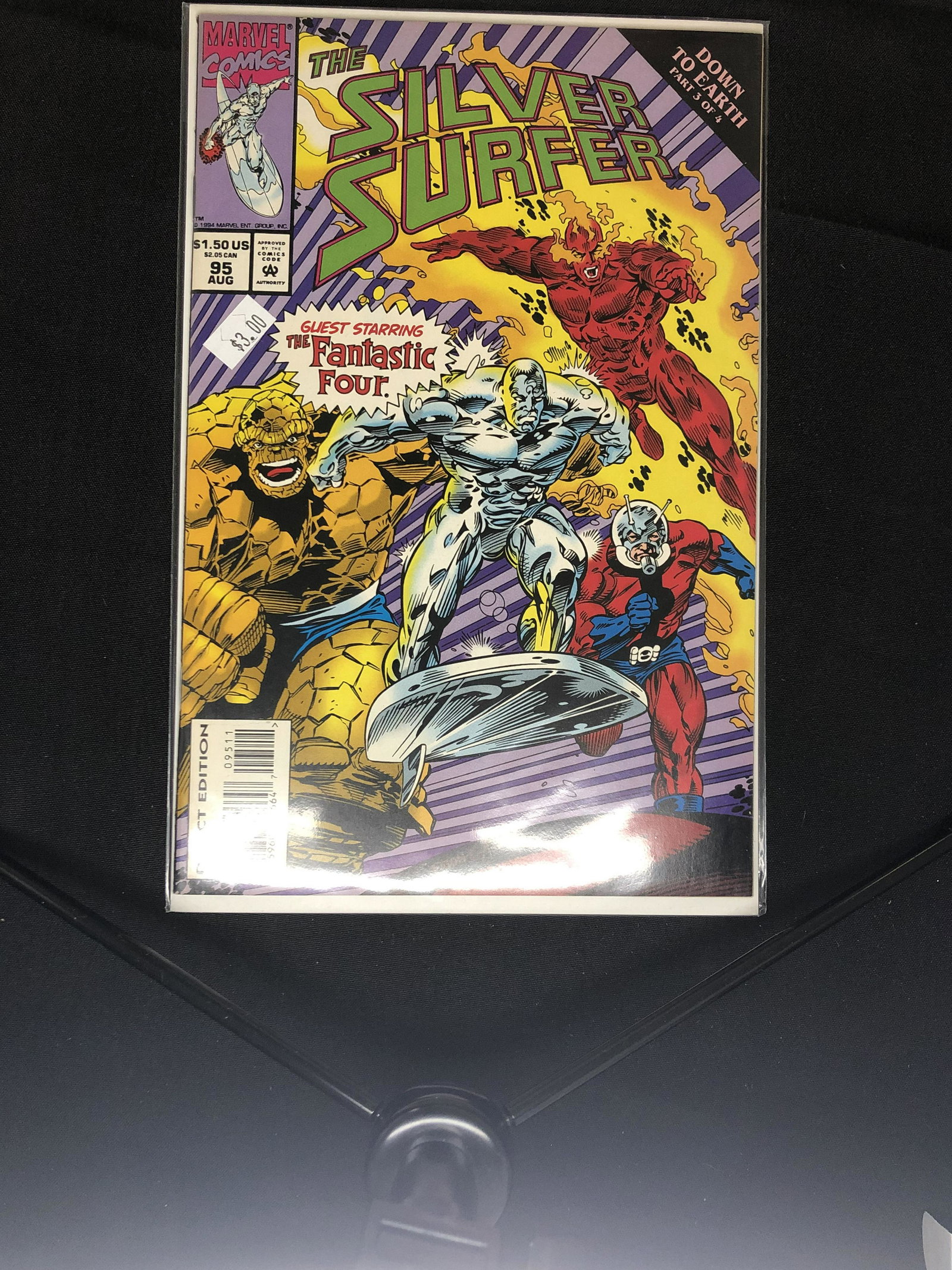 Marvel The Silver Surfer Comic Book (1 of 1)