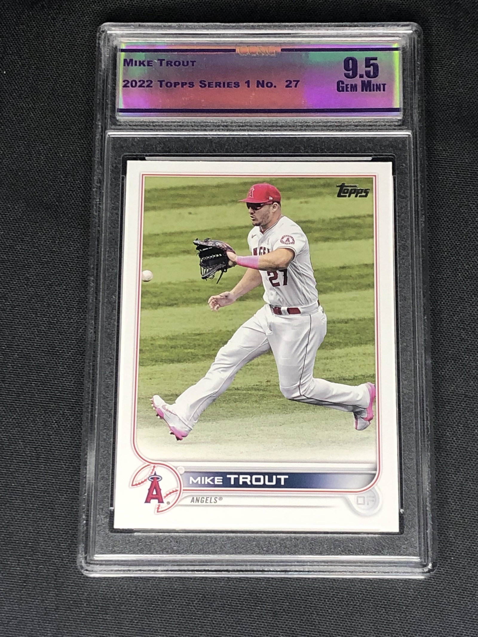 Mike Trout CC&G 9.5 Sports Card (1 of 1)