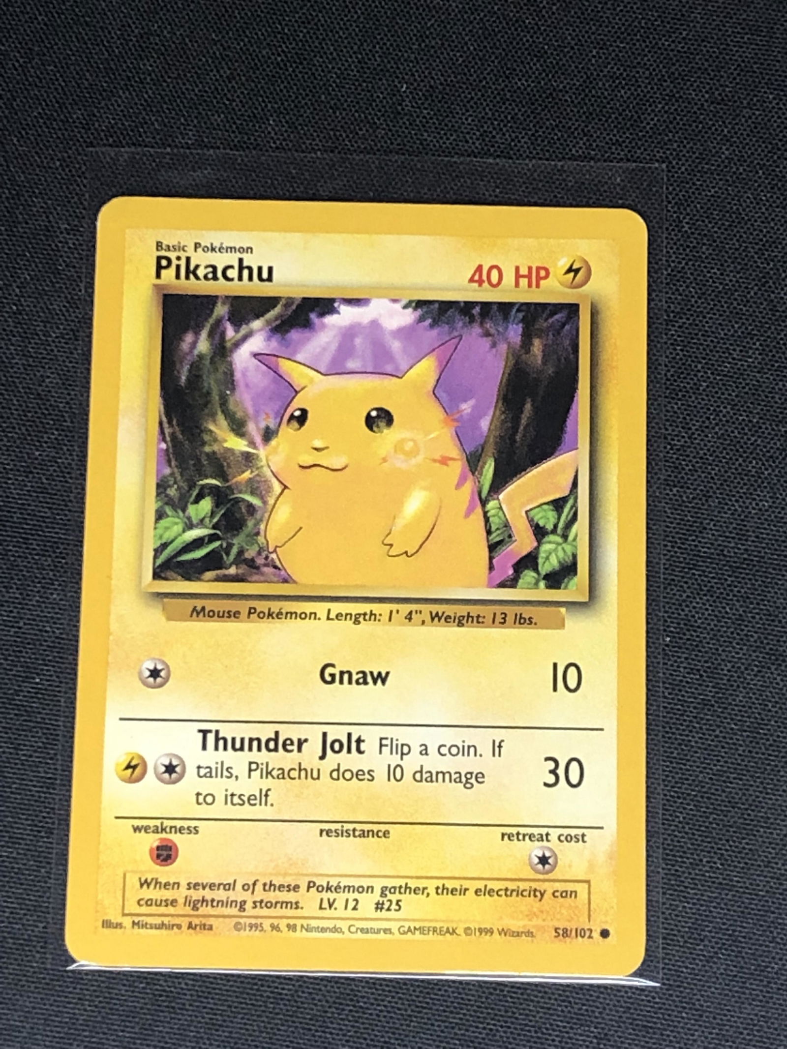 Pikachu Pokemon Card Single (1 of 1)