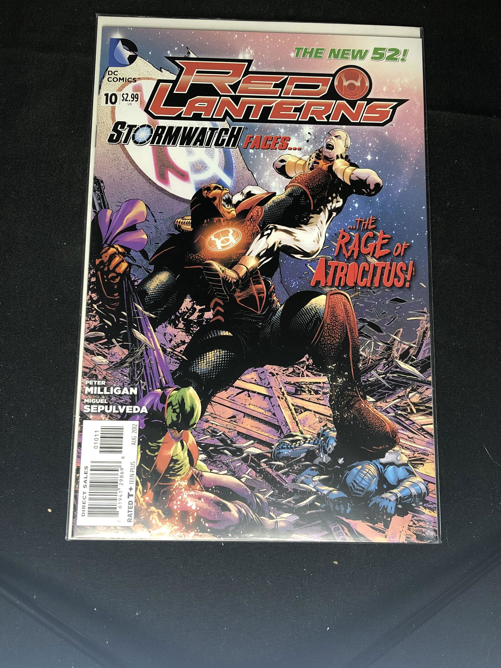 DC Red Lantern Comic Book (1 of 1)