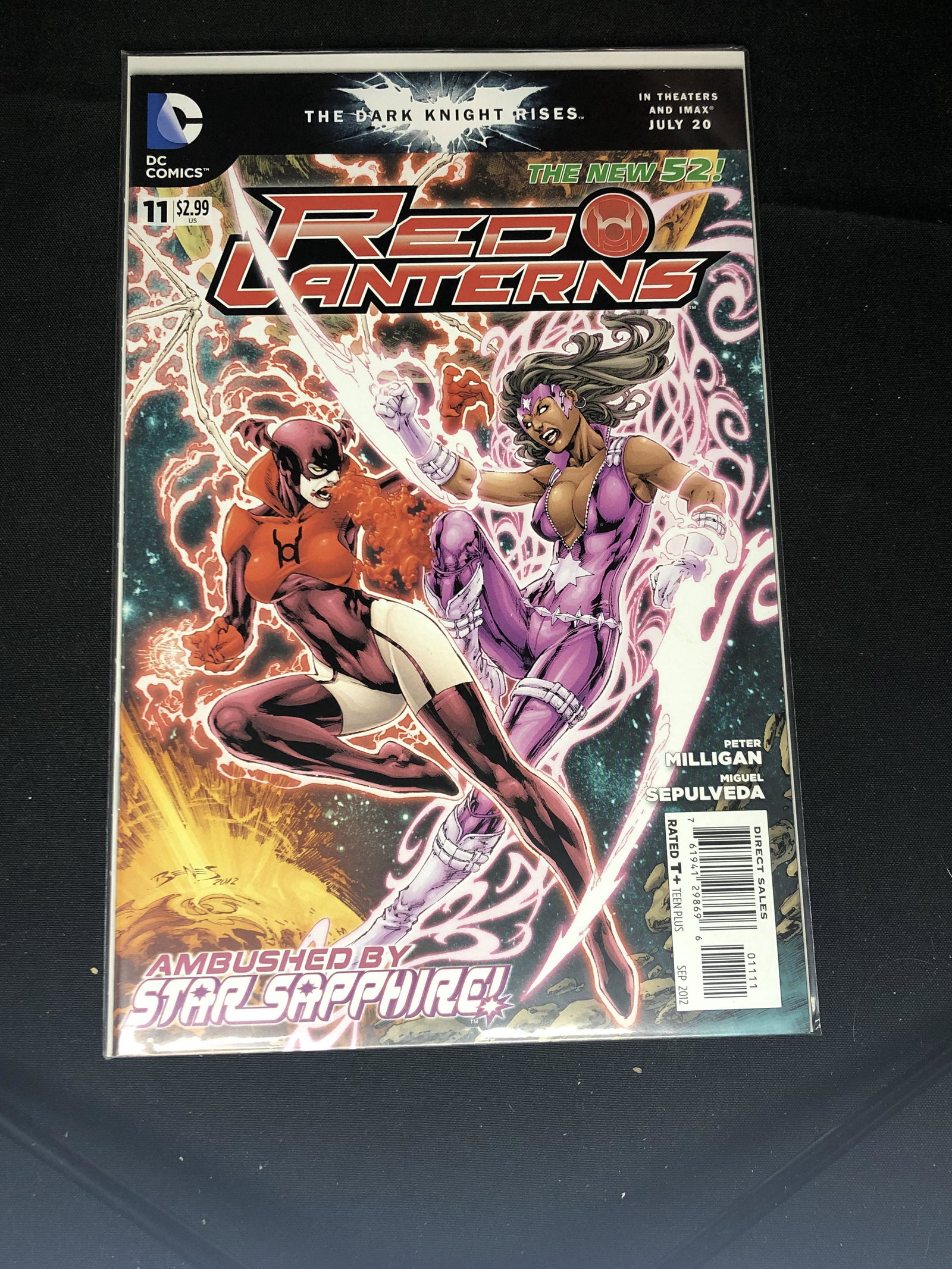 DC Red Lantern Comic Book (1 of 1)