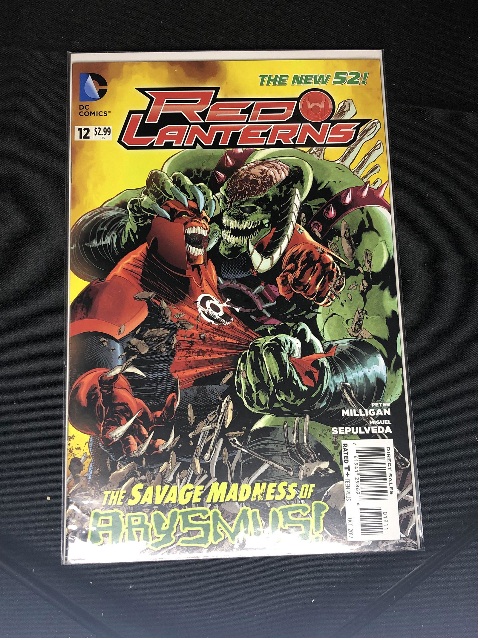 DC Red Lantern Comic Book (1 of 1)