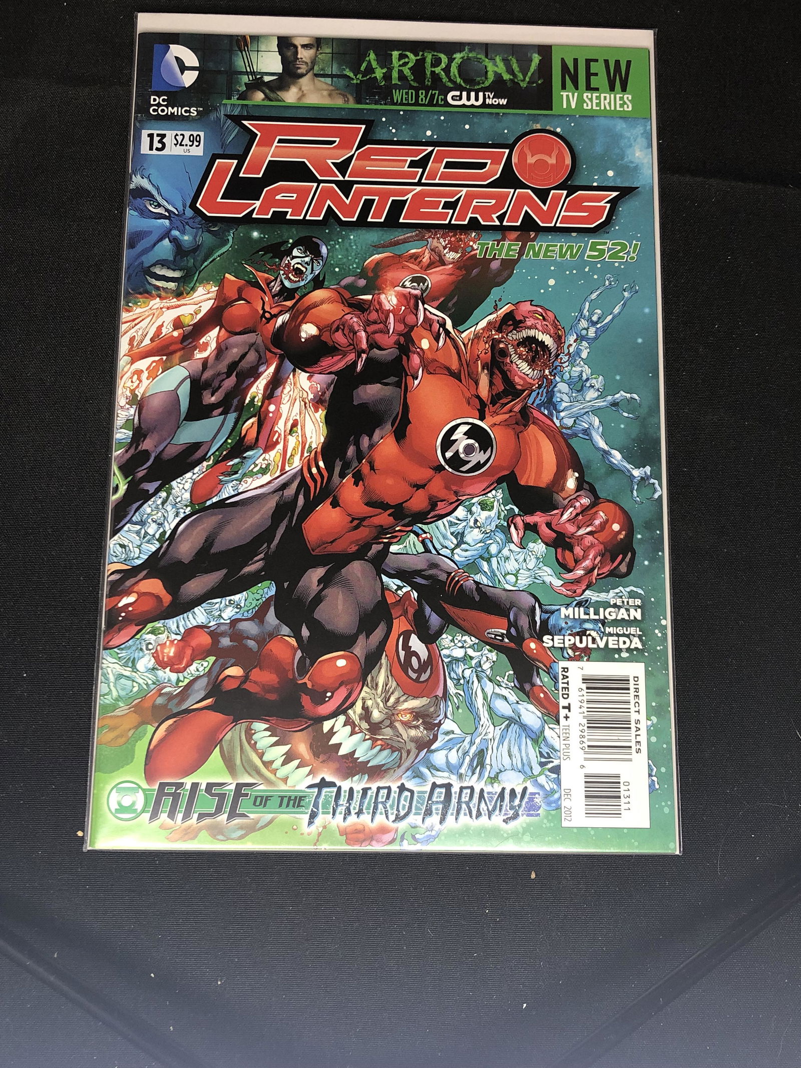 DC Red Lantern Comic Book (1 of 1)