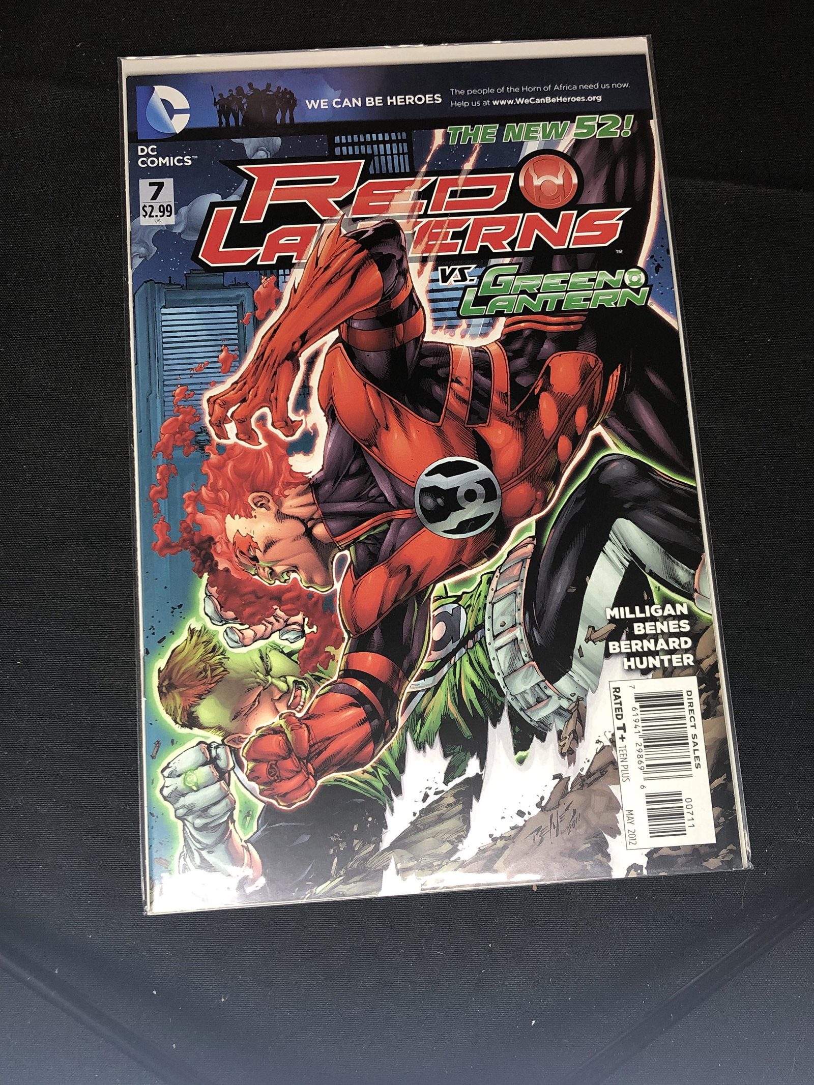 DC Red Lantern Comic Book (1 of 1)