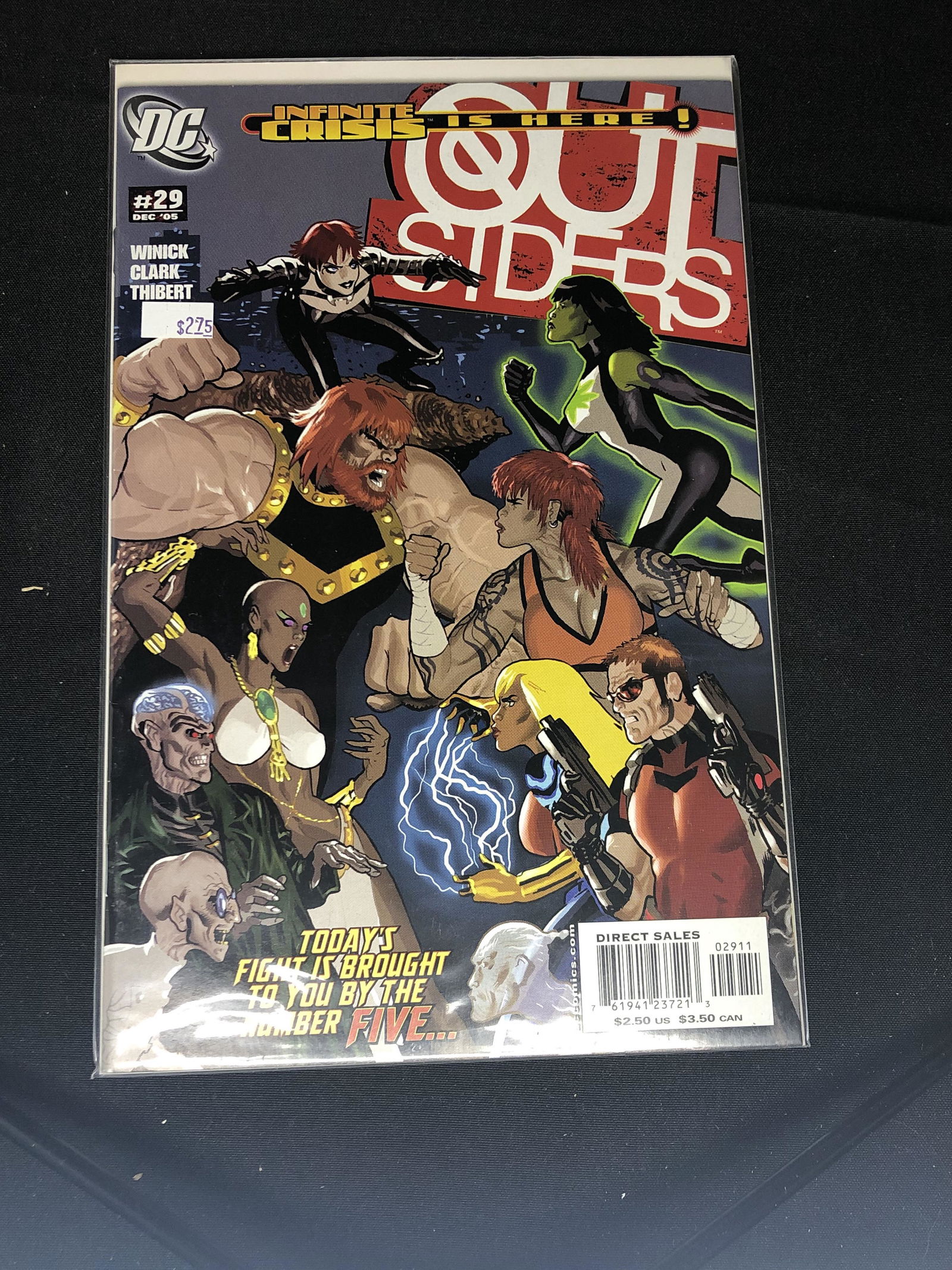 DC Outsiders Comic Book (1 of 1)