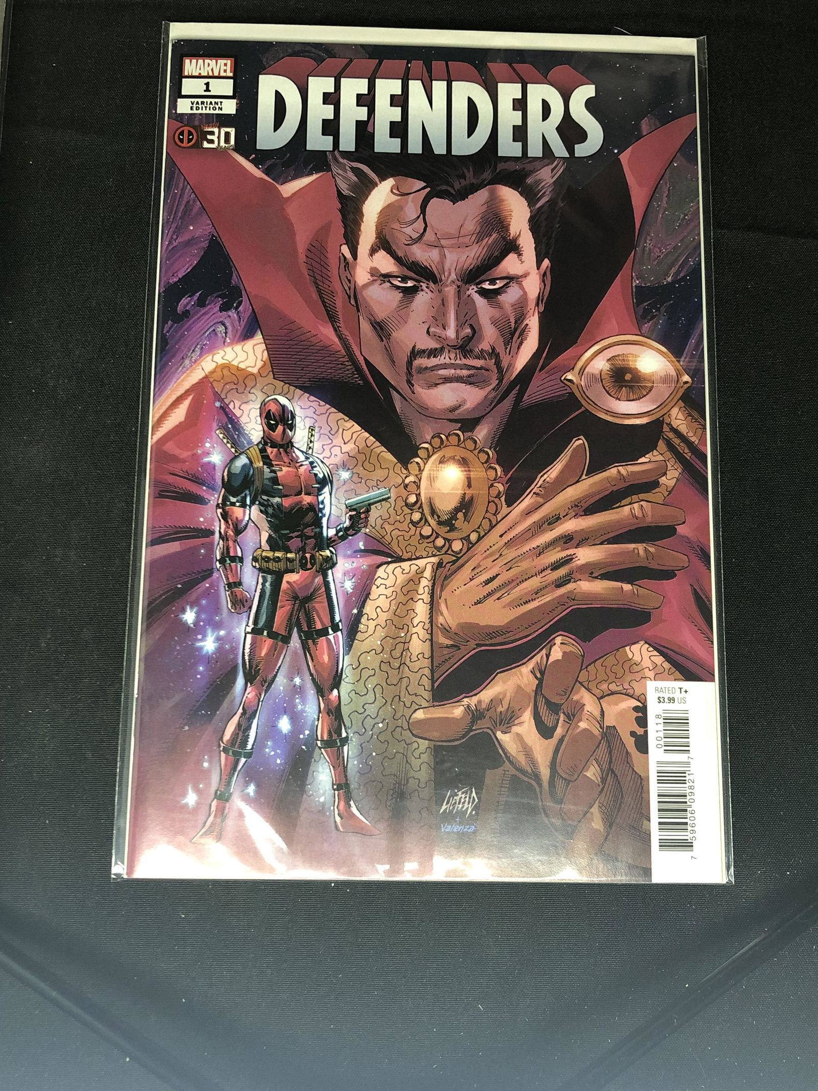 Marvel Defenders Issue No. 1 Comic Book (1 of 1)