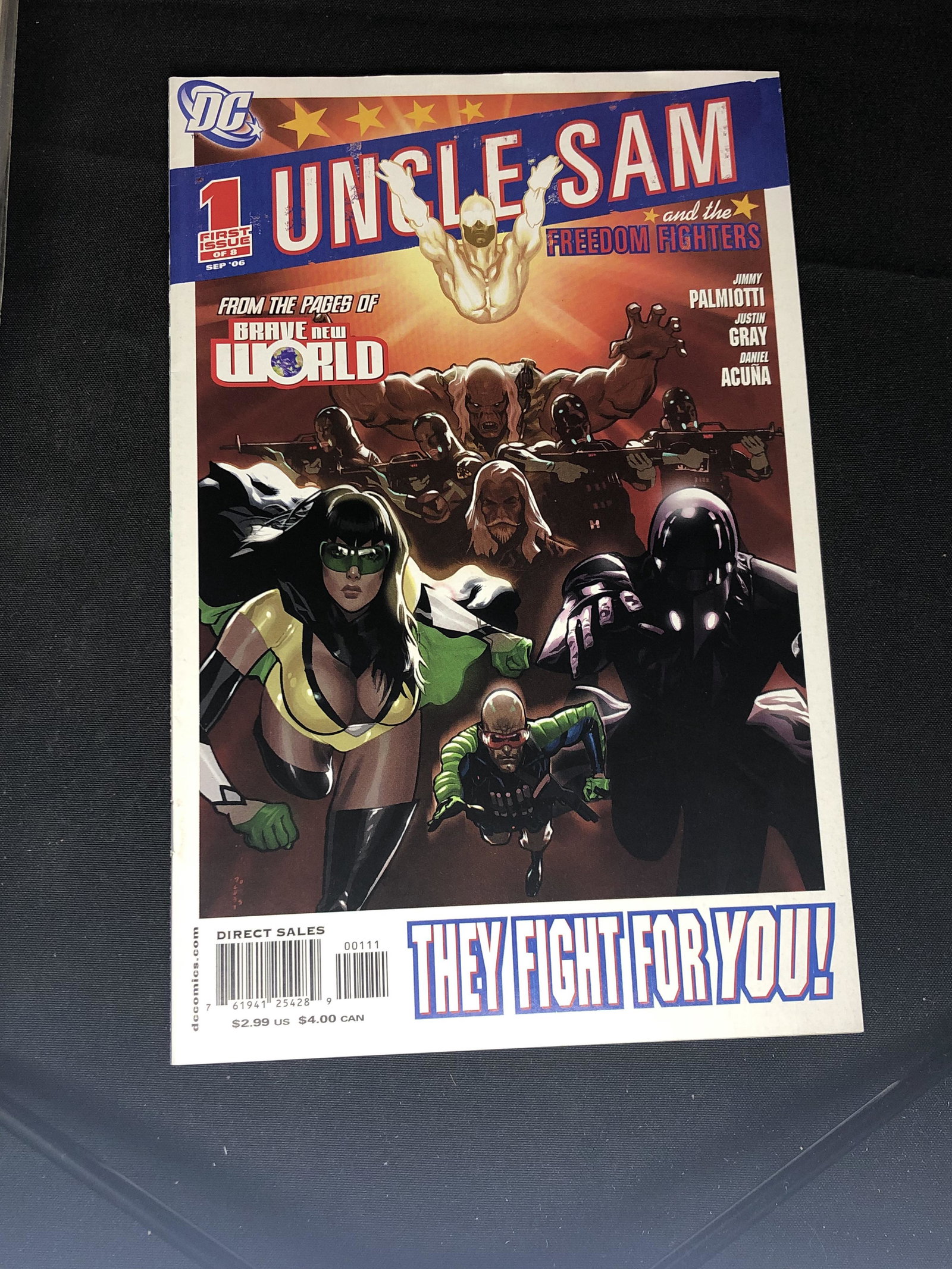 DC Uncle Sam Issue No. 1 Comic Book (1 of 1)