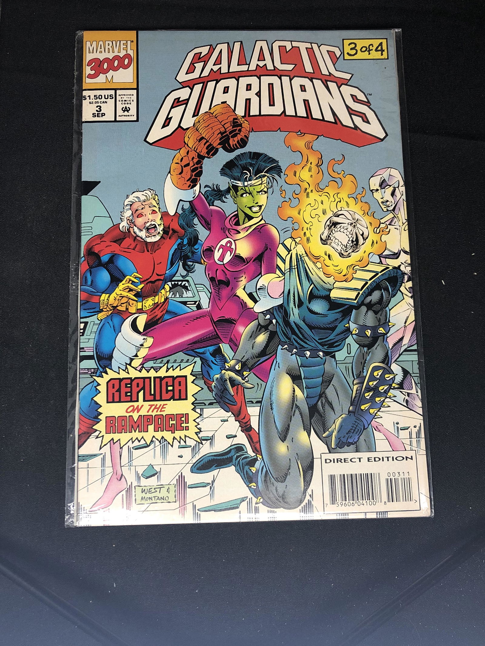 Marvel Galactic Guardians Comic Book (1 of 1)