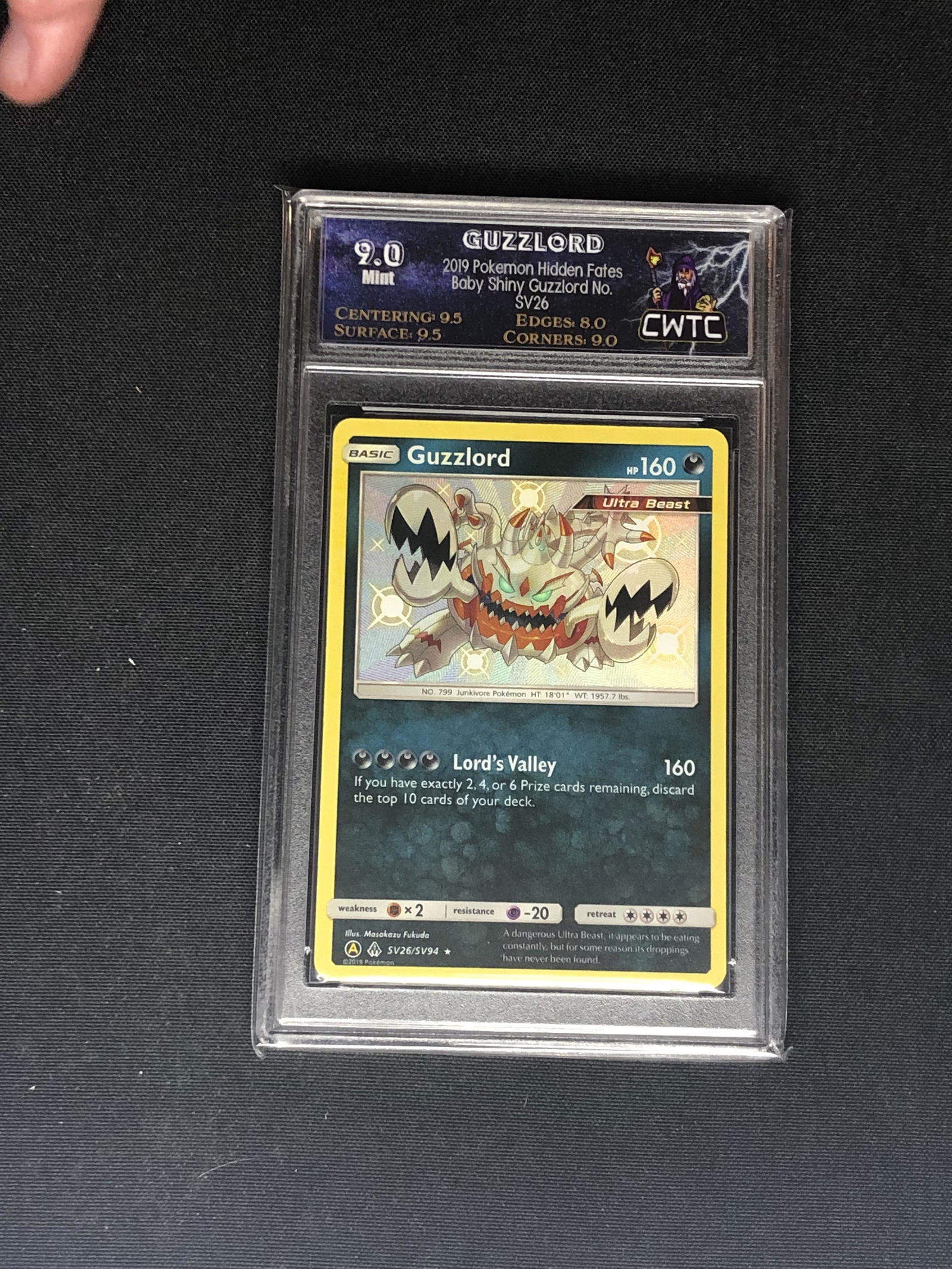 Guzzlord CWTC 9 Pokemon Card (1 of 1)